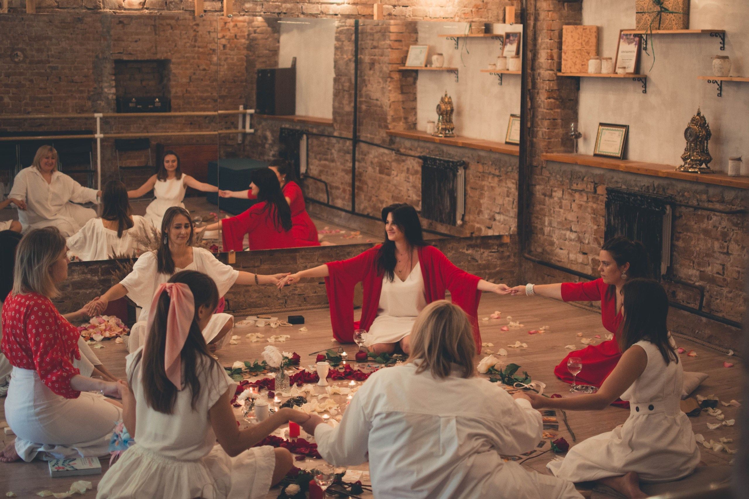 Женский круг силы. Фотограф Новосибирск