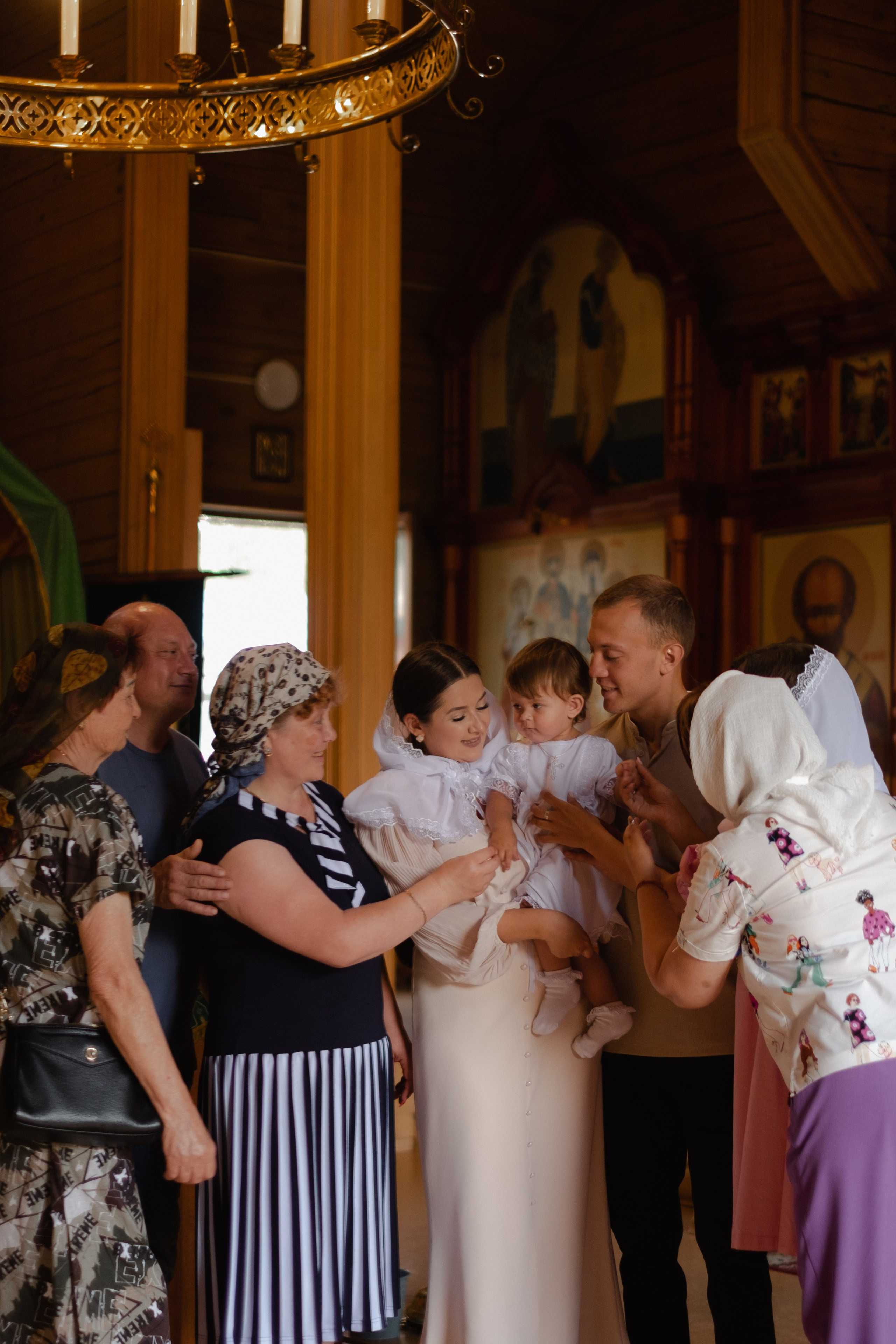 Крещение Таисии. Фотограф в Новосибирске Диана Ильиных