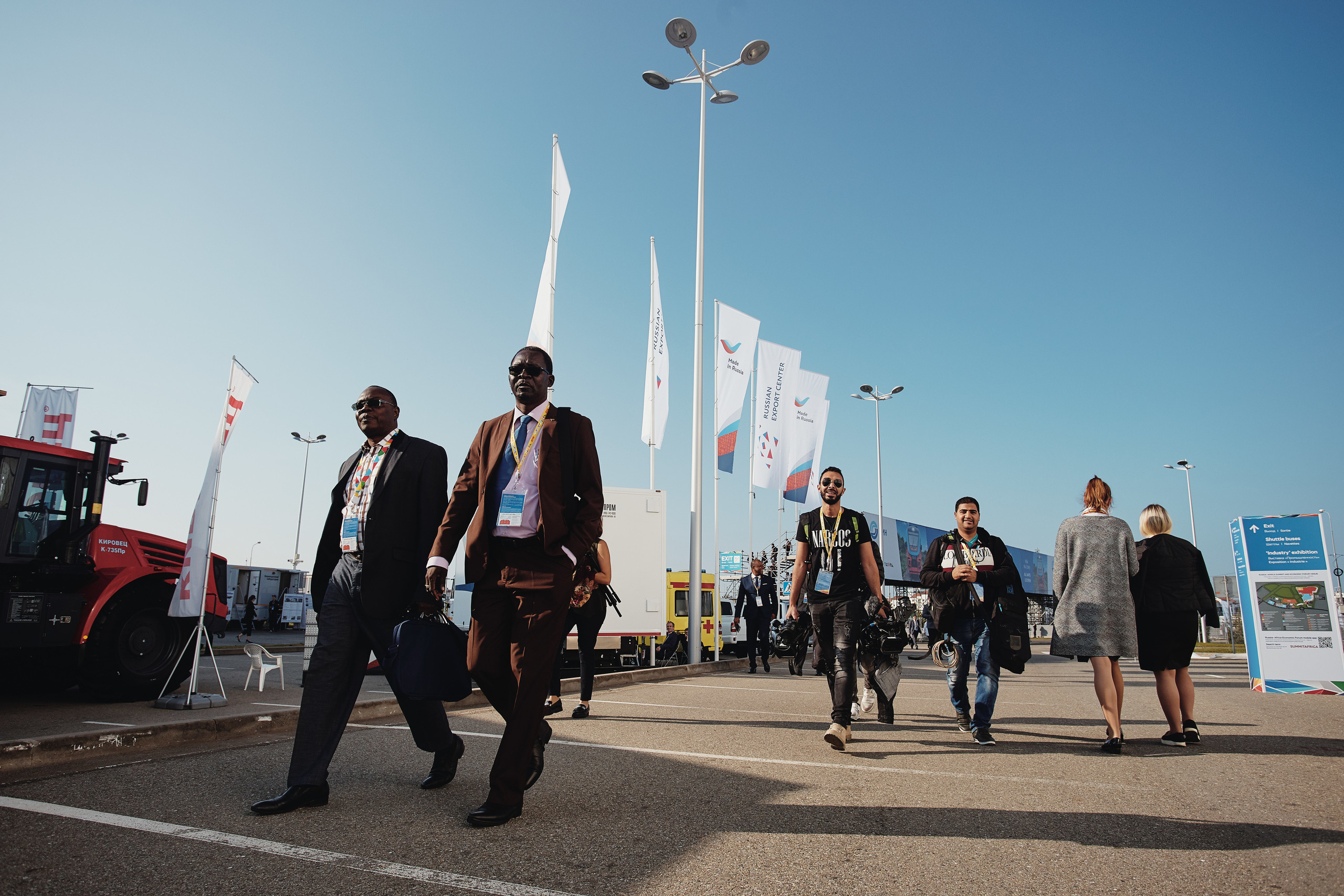 The Russia-Africa Summit in Sochi. Photographer Nikita Starodubtsev Serbia, Montenegro, Georgia, Turkey