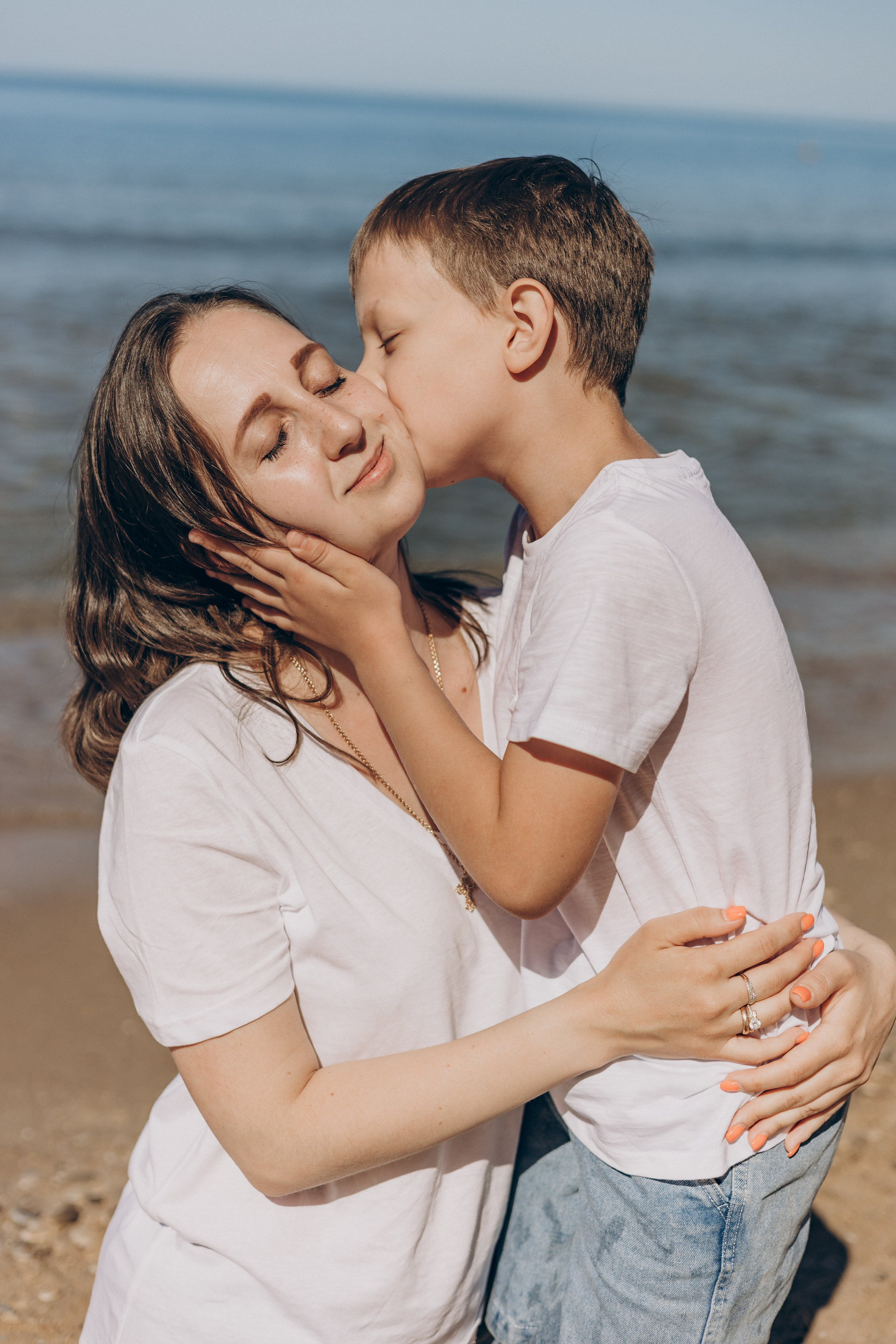 Сергей, Мария, Марк, Кира и Герман