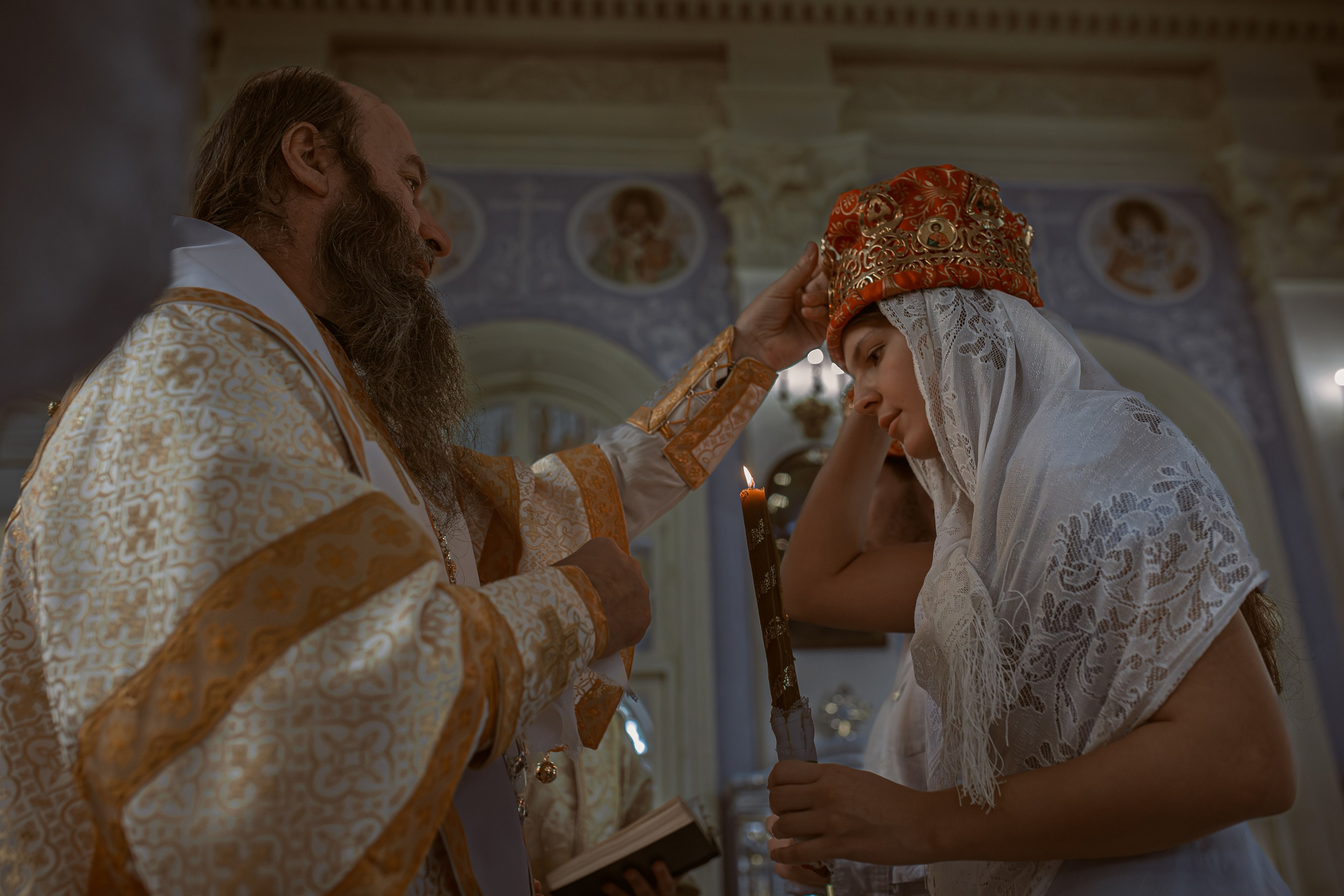 Фотосессия таинства Венчания в Ташкенте. Фотограф на Крещение и Венчание в Ташкенте