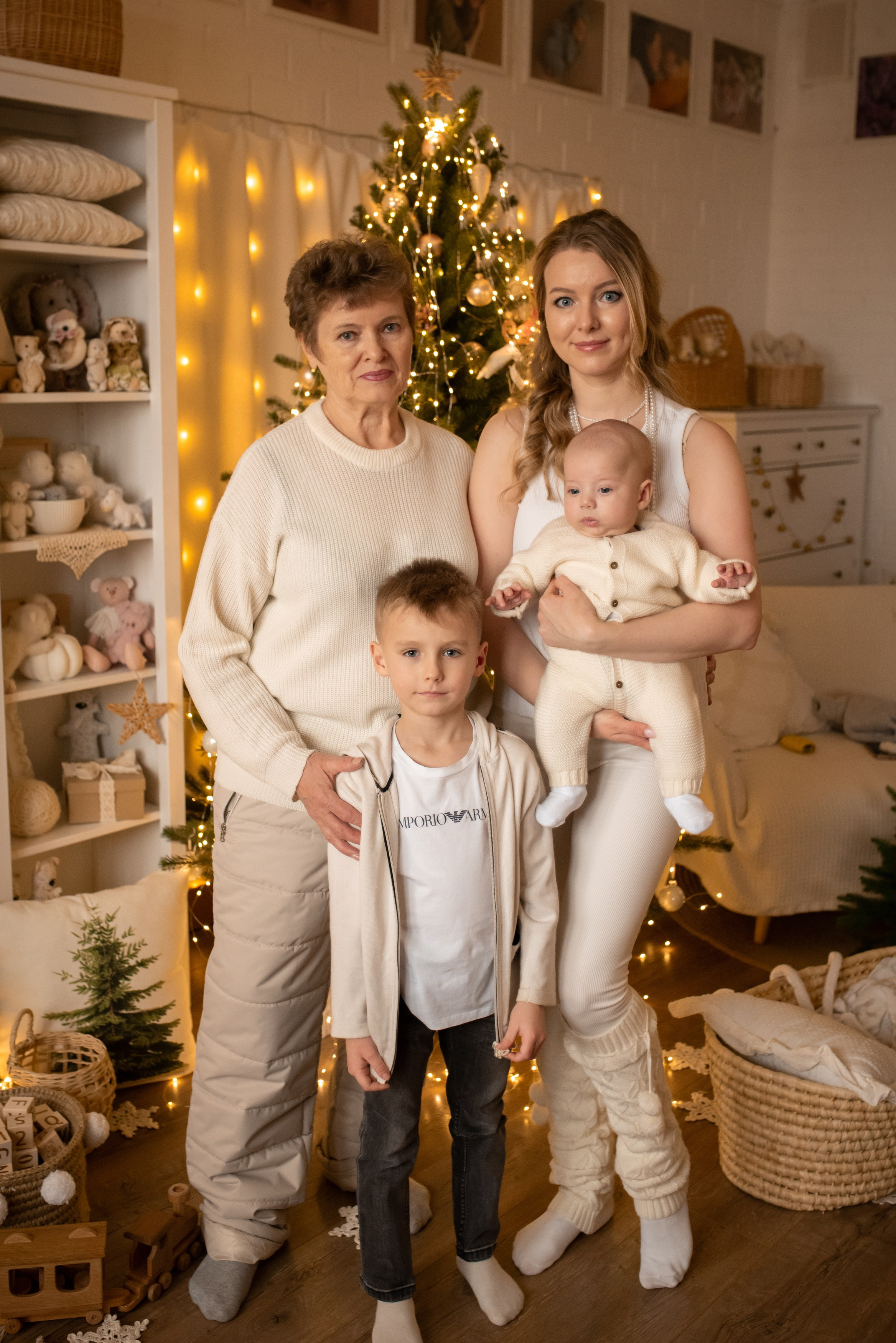 Новогодняя история для Льва. Фотограф новорожденных и детей до года в Челябинске Иванова Елена