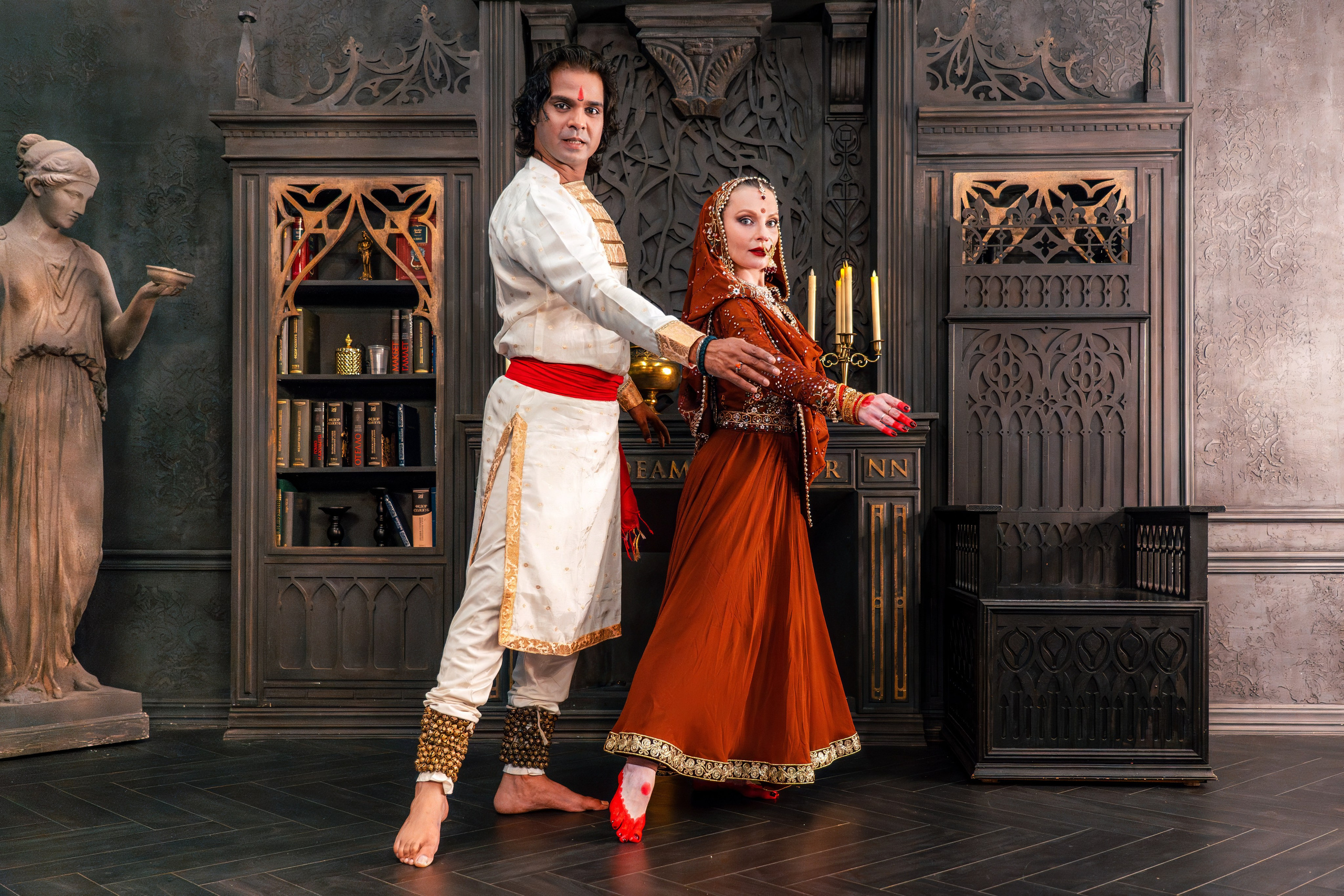 Съемка в Индийском стиле. Легкая фотография