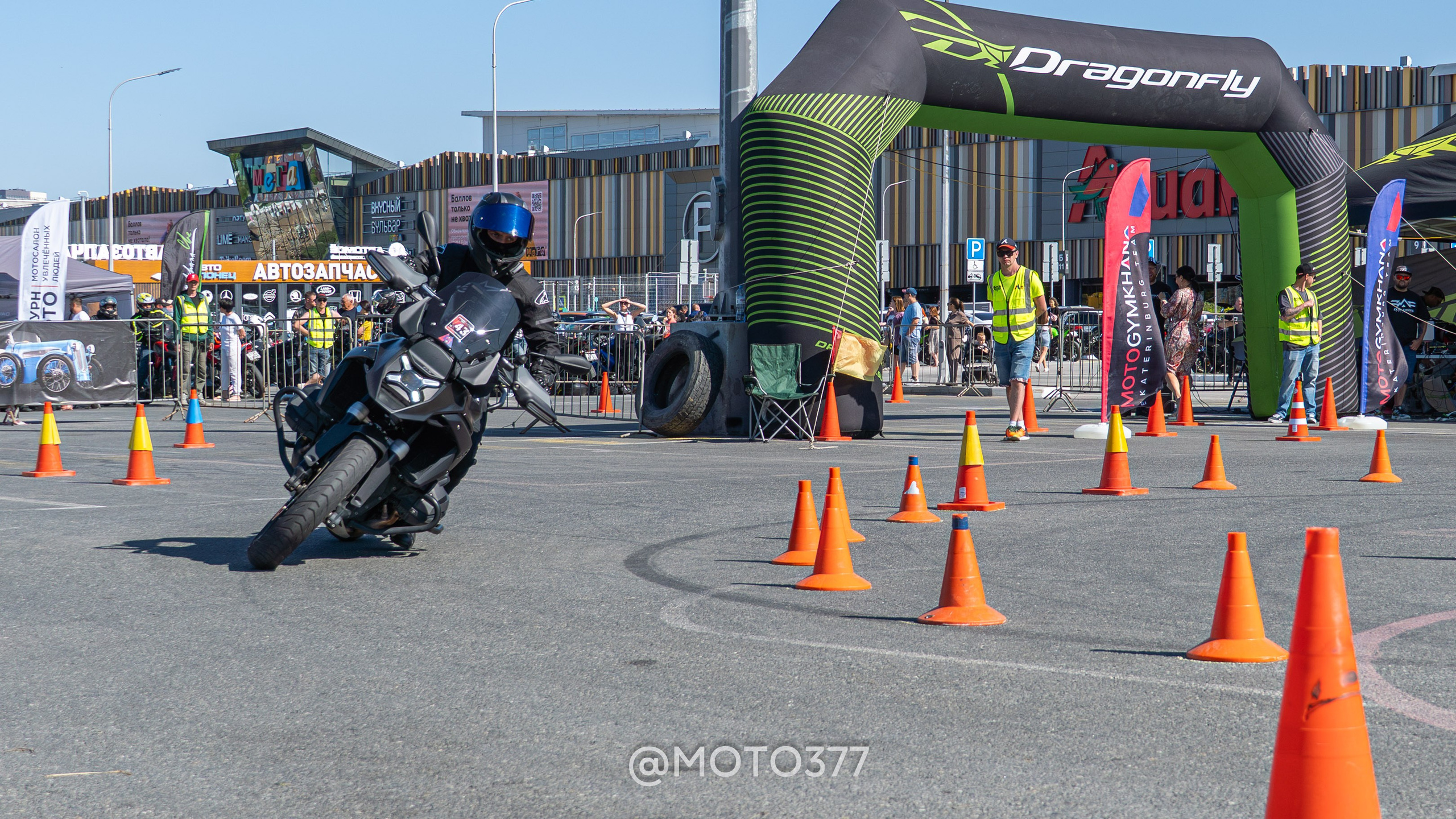 Motogymkhana CUP 1 Ekat 2025. Moto377