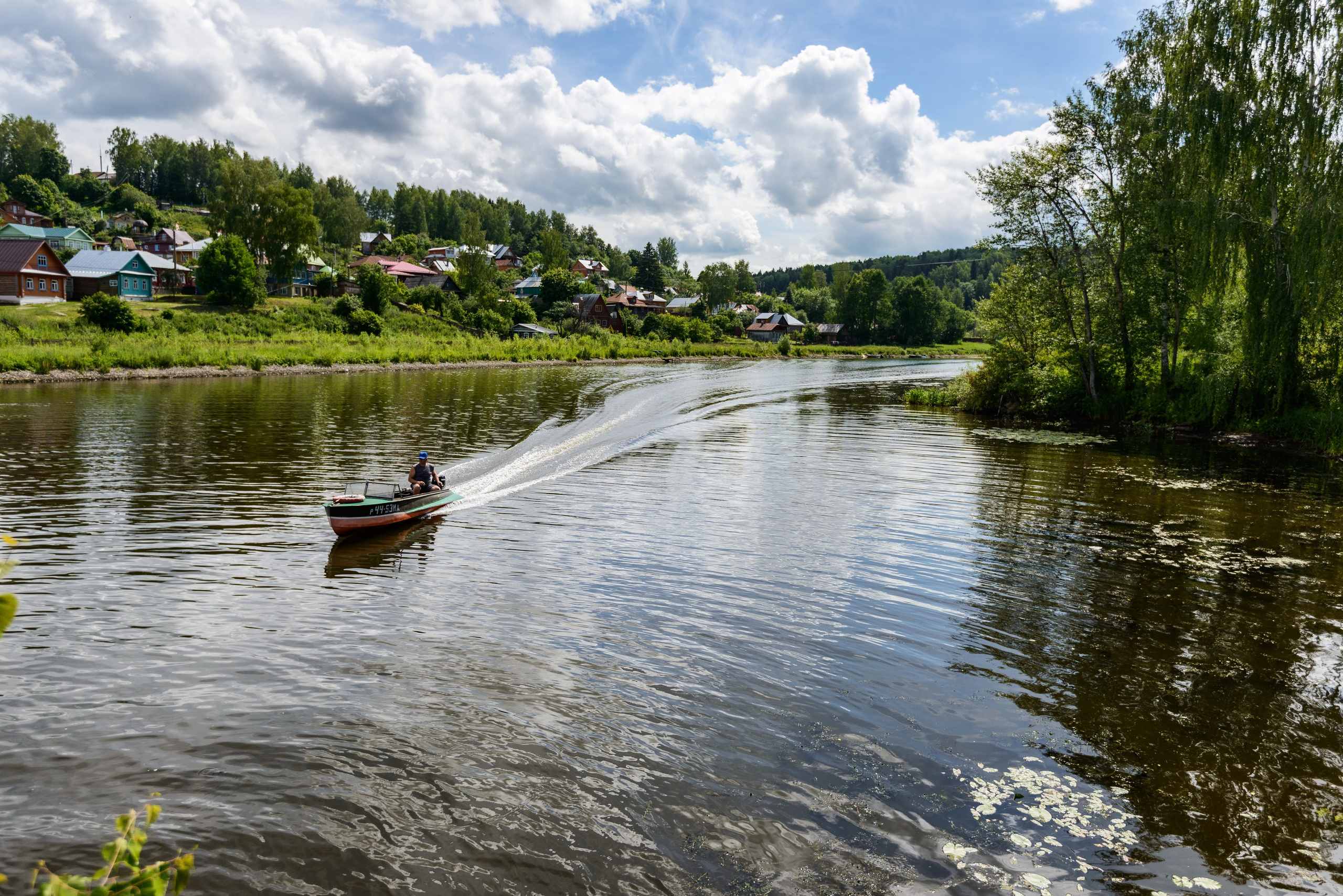 Плёс — жемчужина Золотого кольца России. Пейзажный фотограф Сергей Пестерев. Фото природы