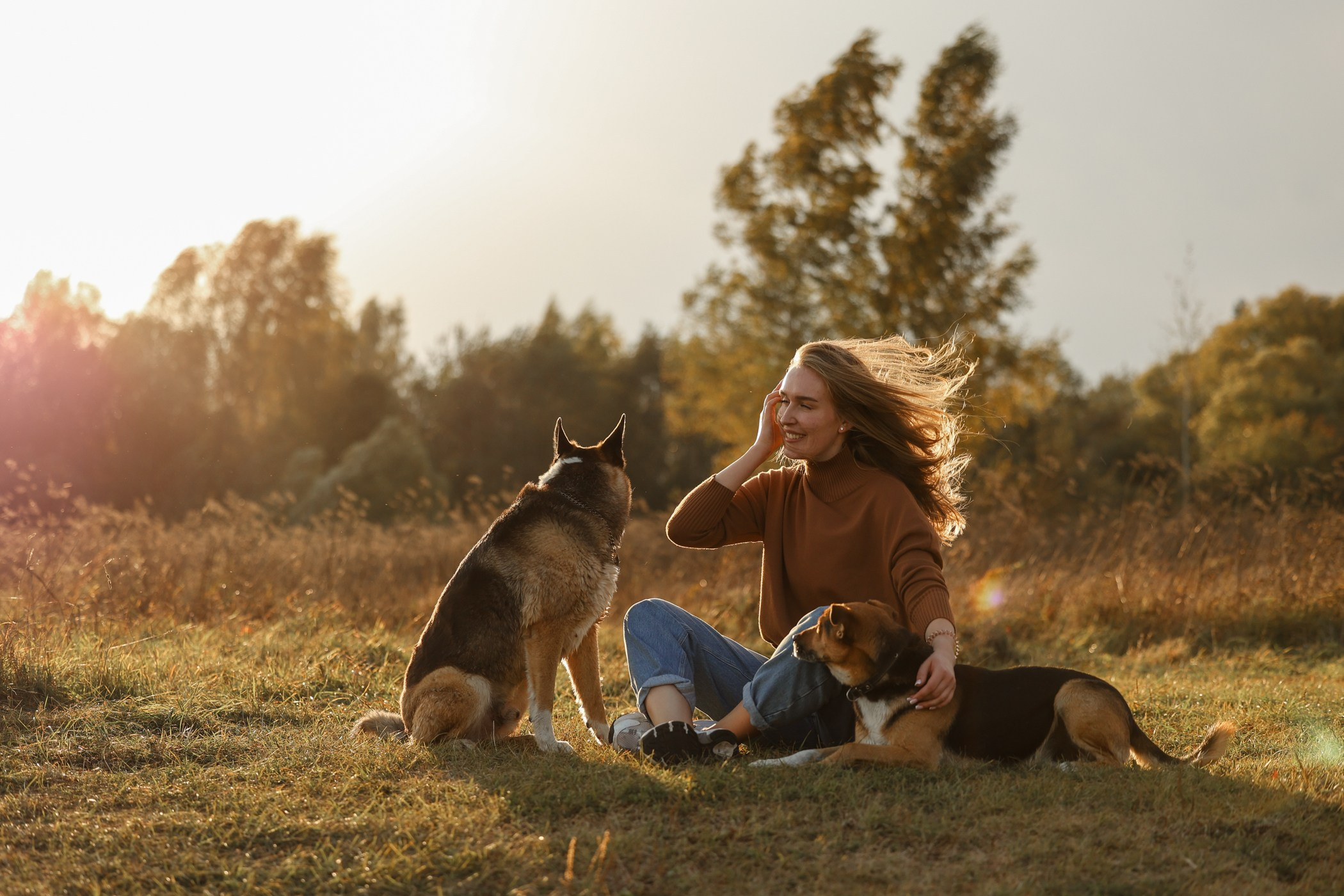 Прогулка на природе. Фотограф-анималист Полина Колкова | Москва