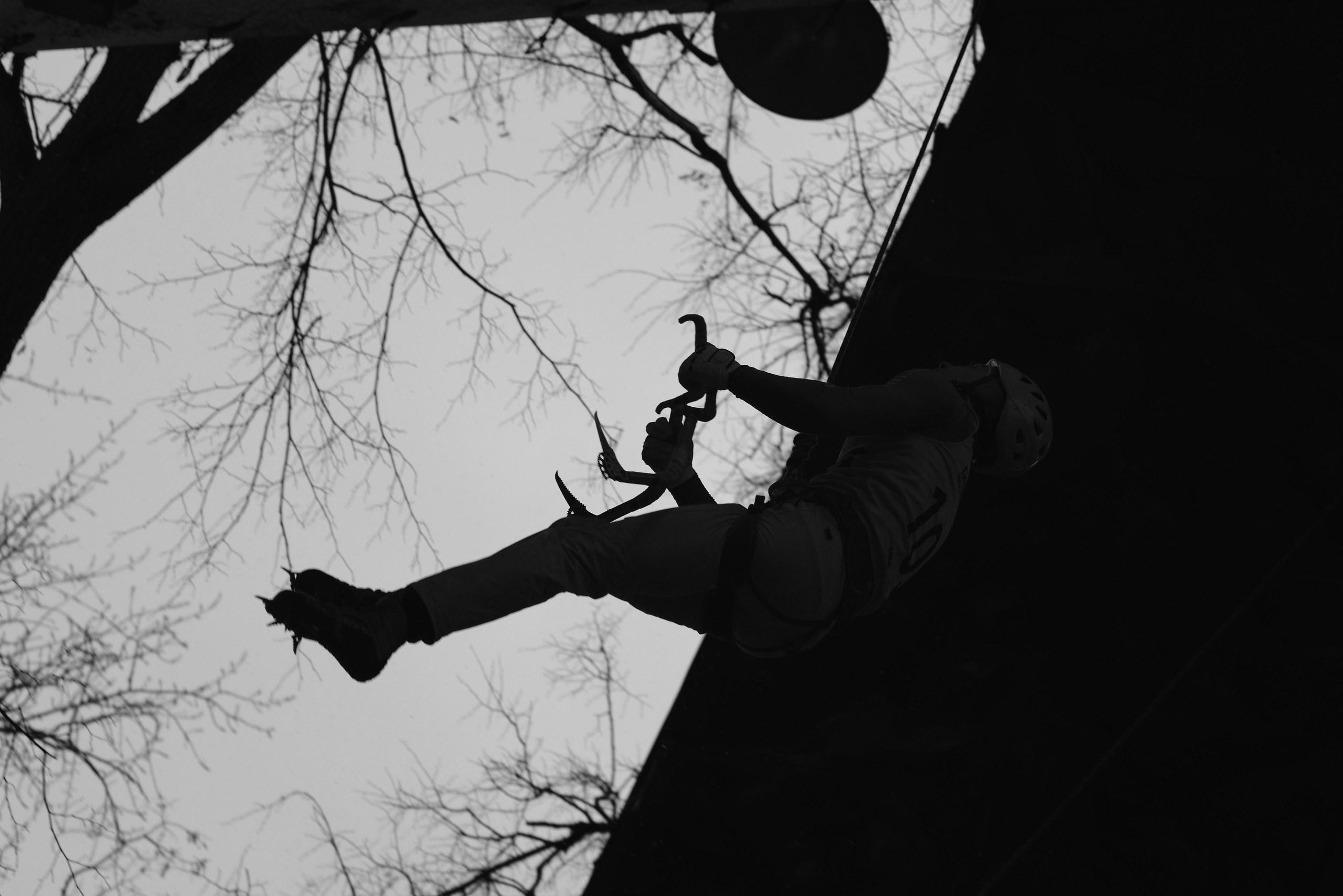 Чемпионат Москвы по ледолазанию. Спортивный и репортажный фотограф Ермакова Светлана