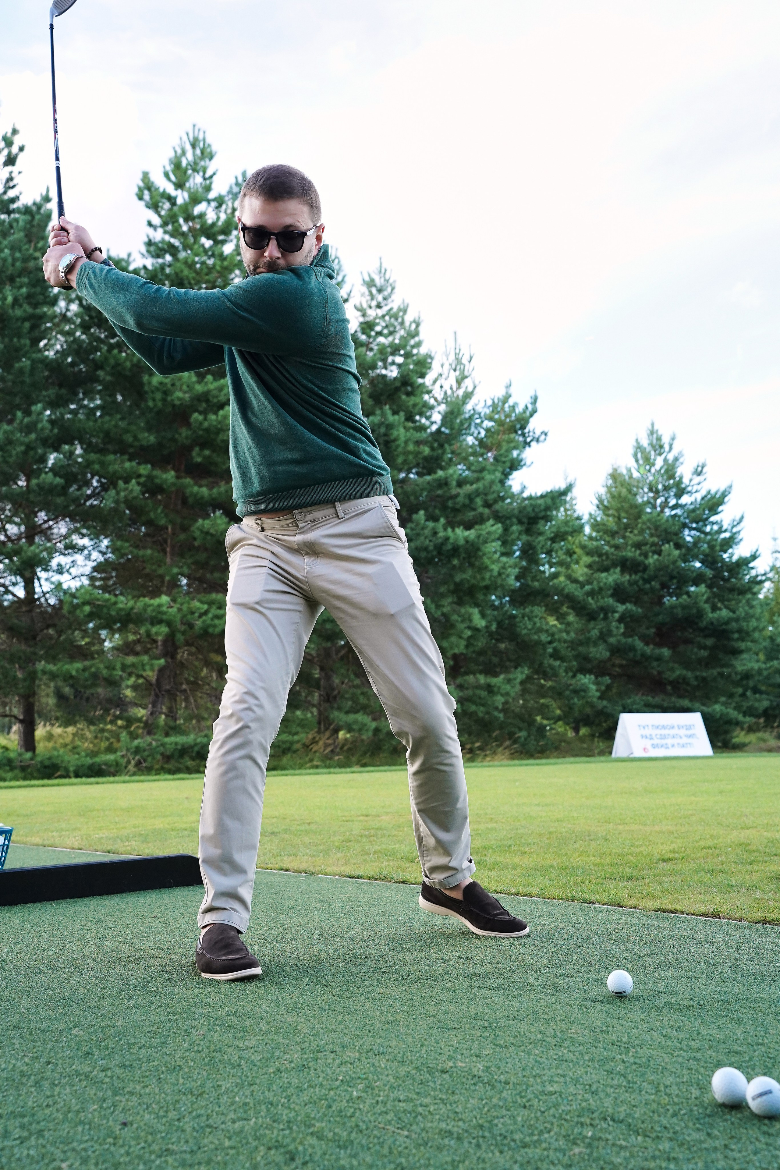 Гольф Пестово X OLIMBET. Фотограф