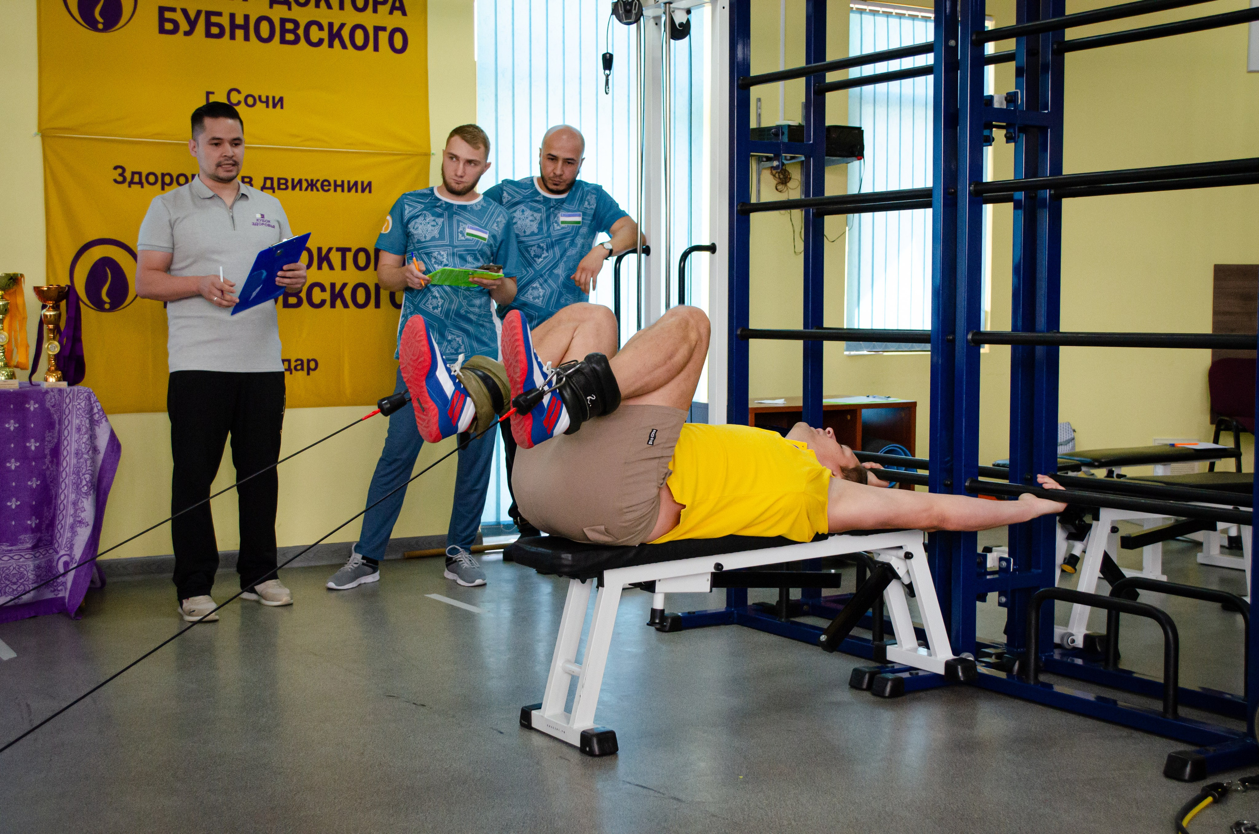 Медицинское спортивное мероприятие. Фотограф