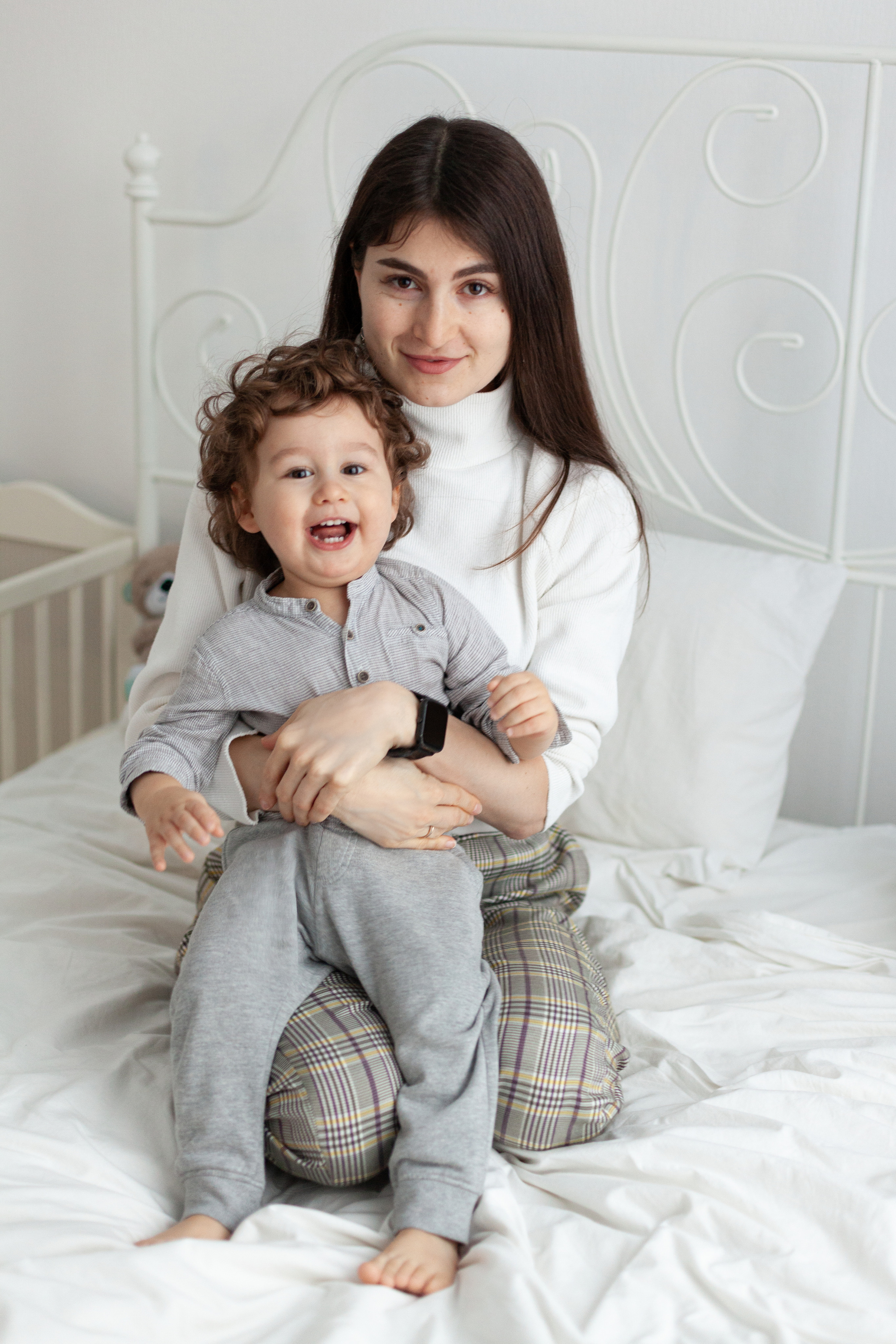 Семейная домашняя фотосессия. Детский и контент фотограф Надя Волкова Санкт-Петербург