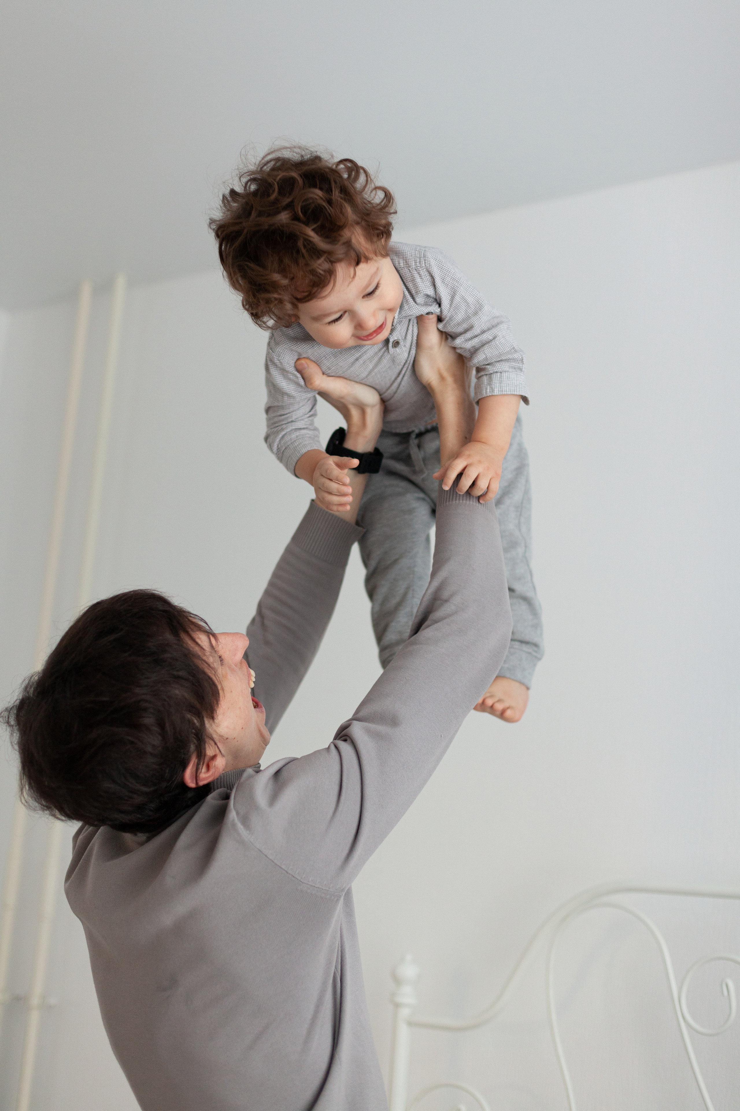 Семейная домашняя фотосессия. Детский и контент фотограф Надя Волкова Санкт-Петербург