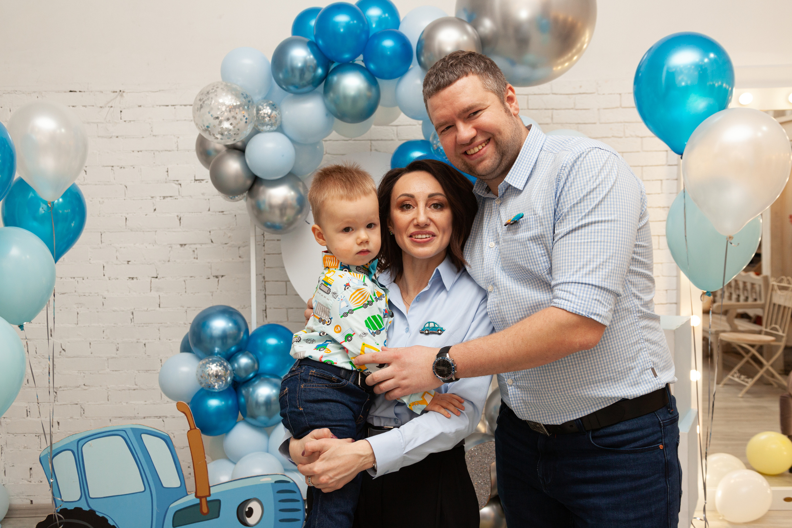 День рождения Ильи, 2 годика. Детский и контент фотограф Надя Волкова Санкт-Петербург