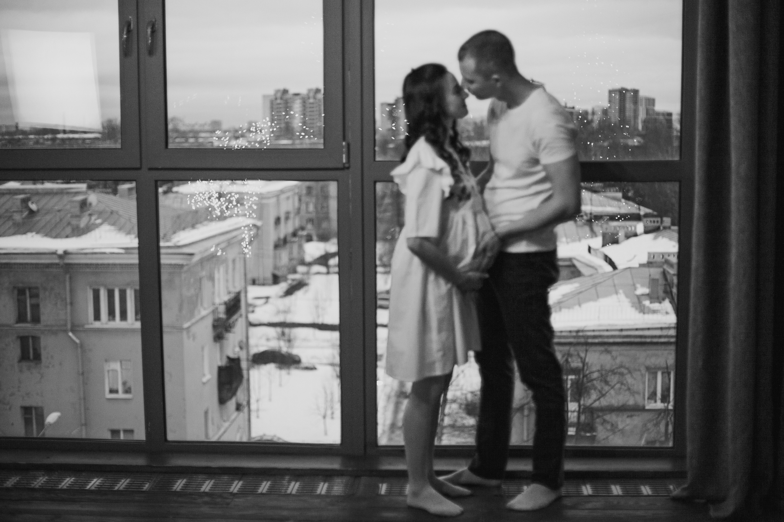 Новогодняя фотосессия беременности. Детский и контент фотограф Надя Волкова Санкт-Петербург