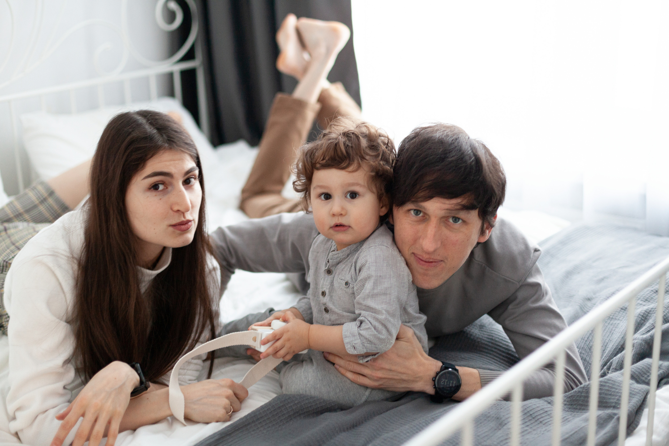 Семейная домашняя фотосессия. Детский и контент фотограф Надя Волкова Санкт-Петербург