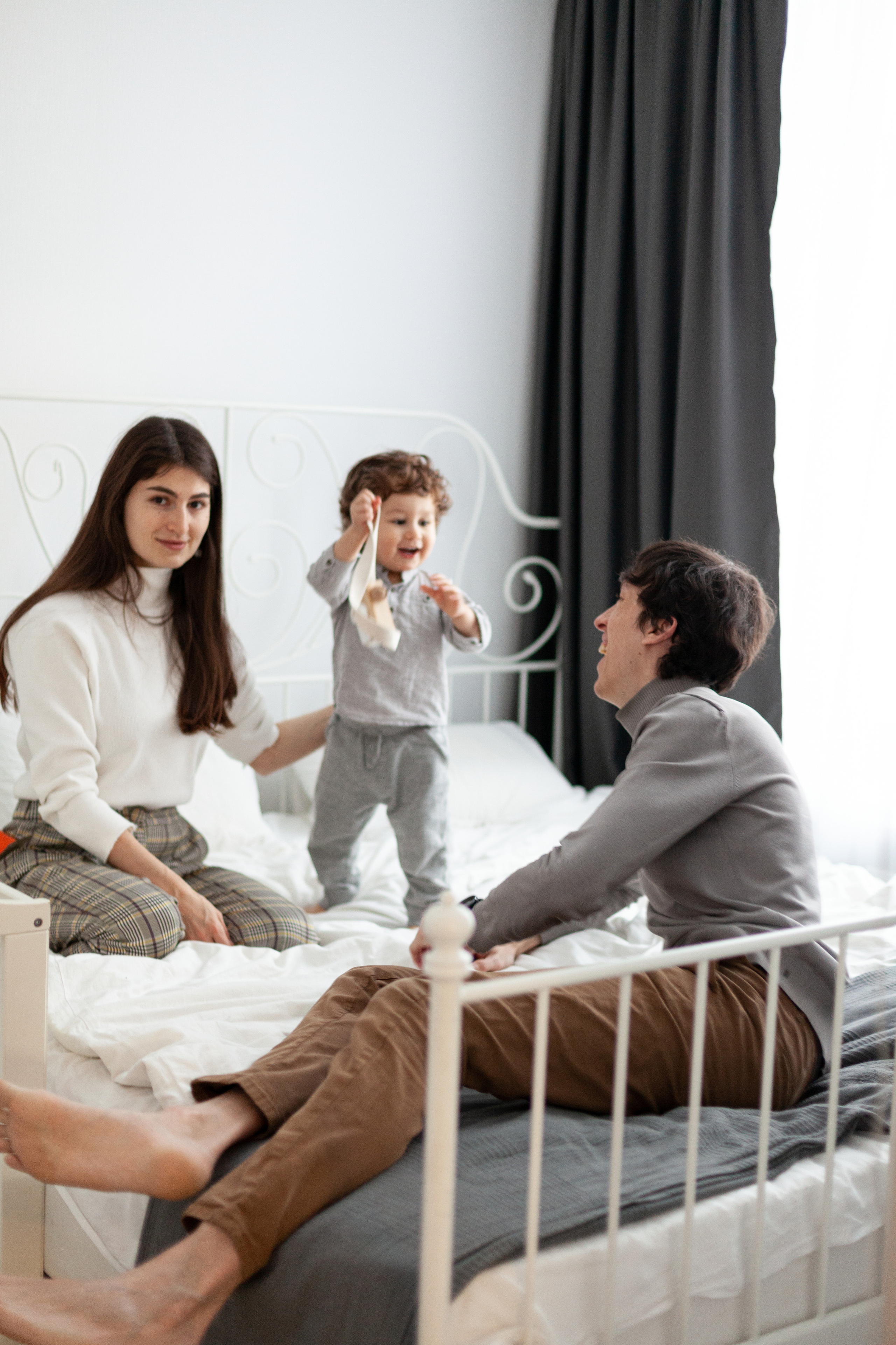 Семейная домашняя фотосессия. Детский и контент фотограф Надя Волкова Санкт-Петербург