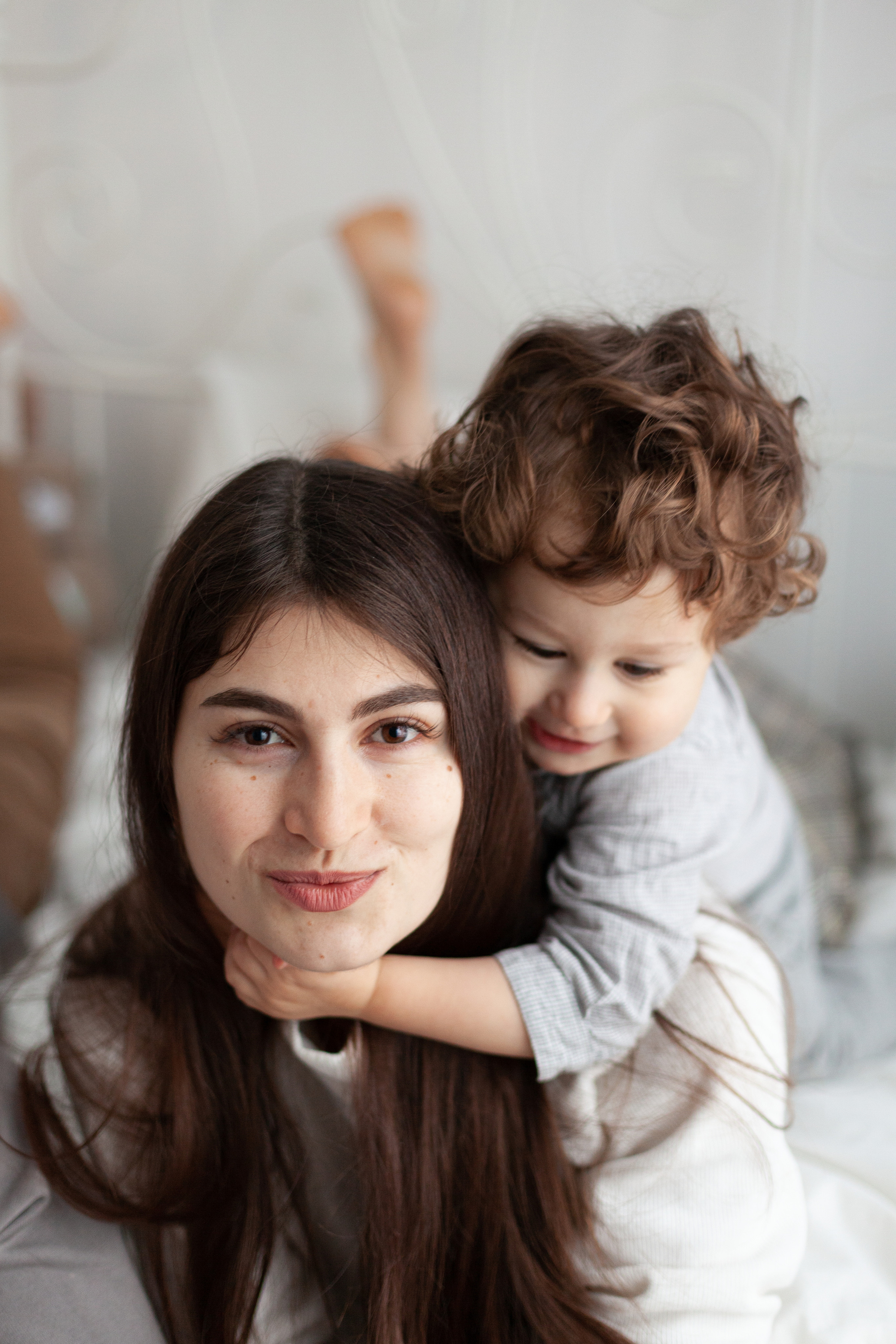 Семейная домашняя фотосессия. Детский и контент фотограф Надя Волкова Санкт-Петербург