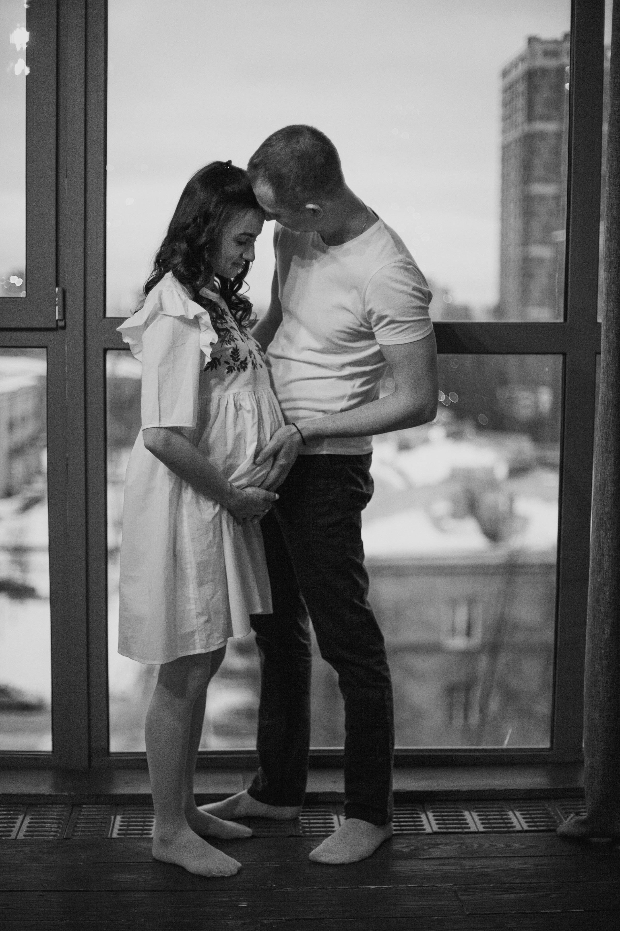 Новогодняя фотосессия беременности. Детский и контент фотограф Надя Волкова Санкт-Петербург