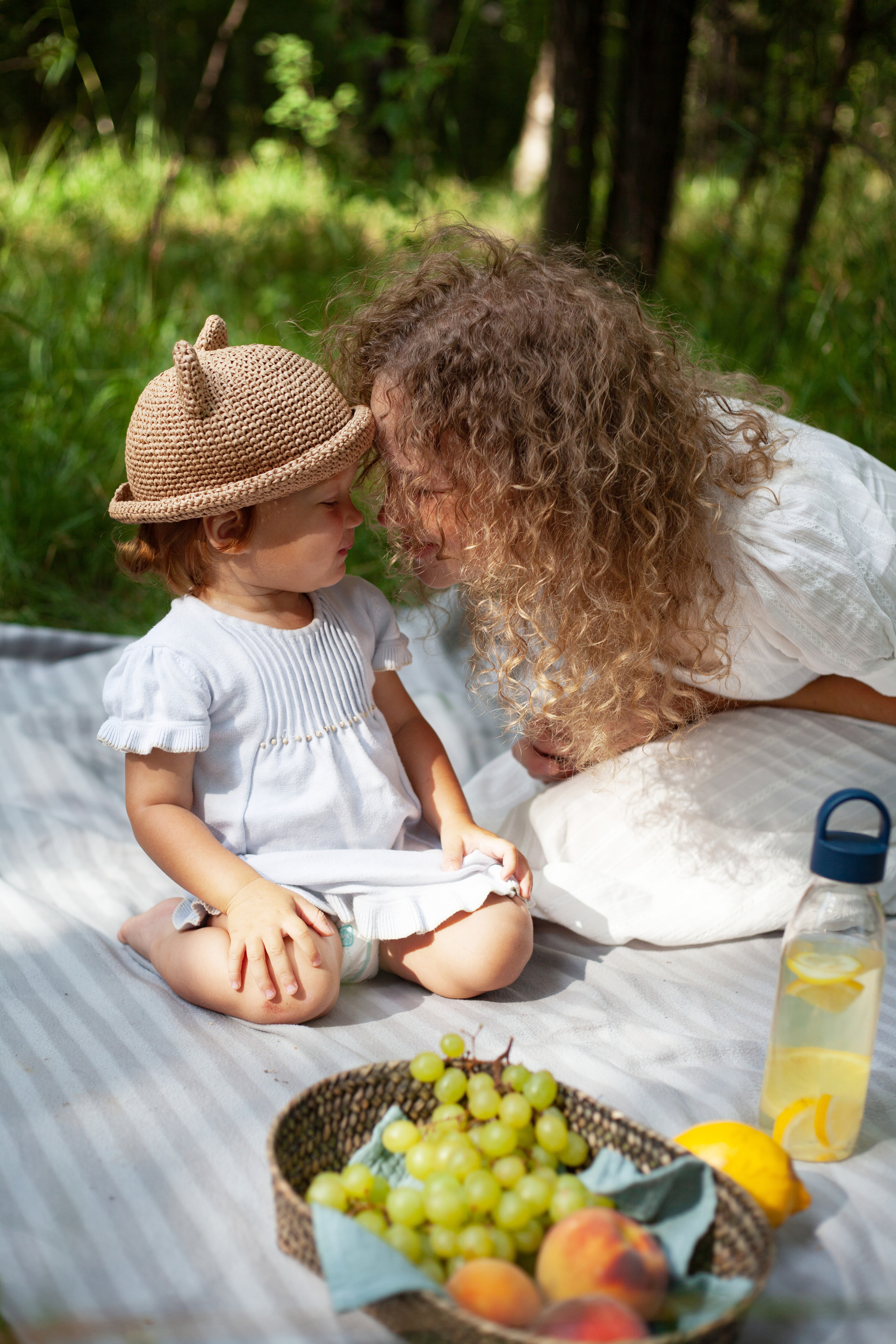 Летняя фотосессия для мамы и дочки. Детский и контент фотограф Надя Волкова Санкт-Петербург