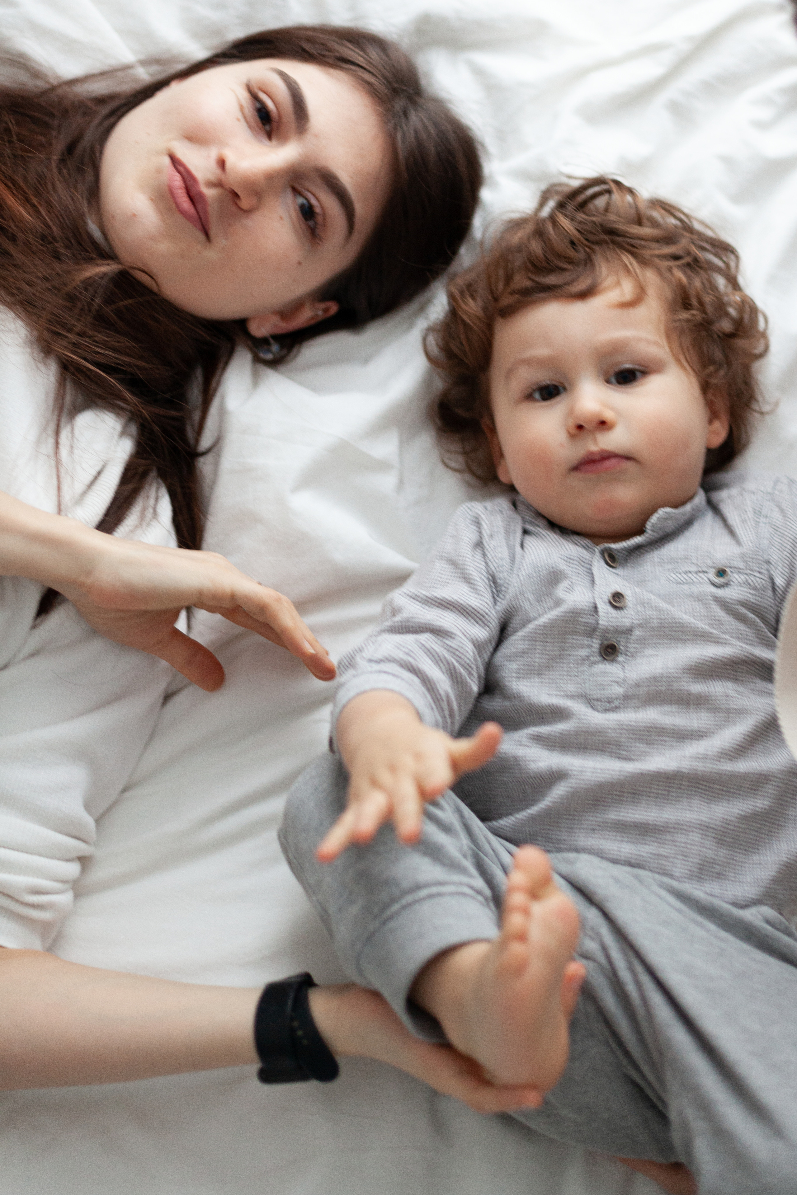 Семейная домашняя фотосессия. Детский и контент фотограф Надя Волкова Санкт-Петербург