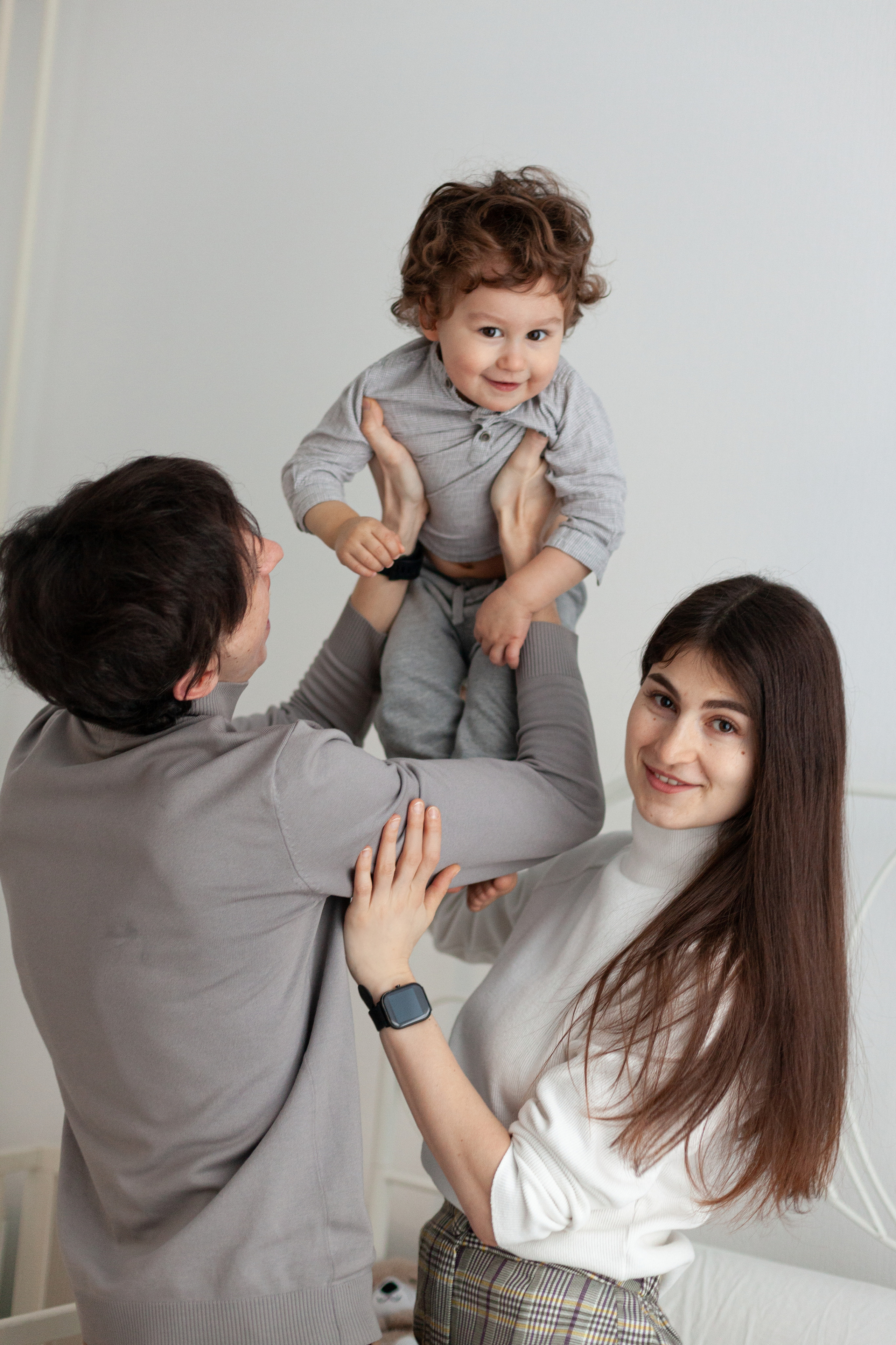 Семейная домашняя фотосессия. Детский и контент фотограф Надя Волкова Санкт-Петербург