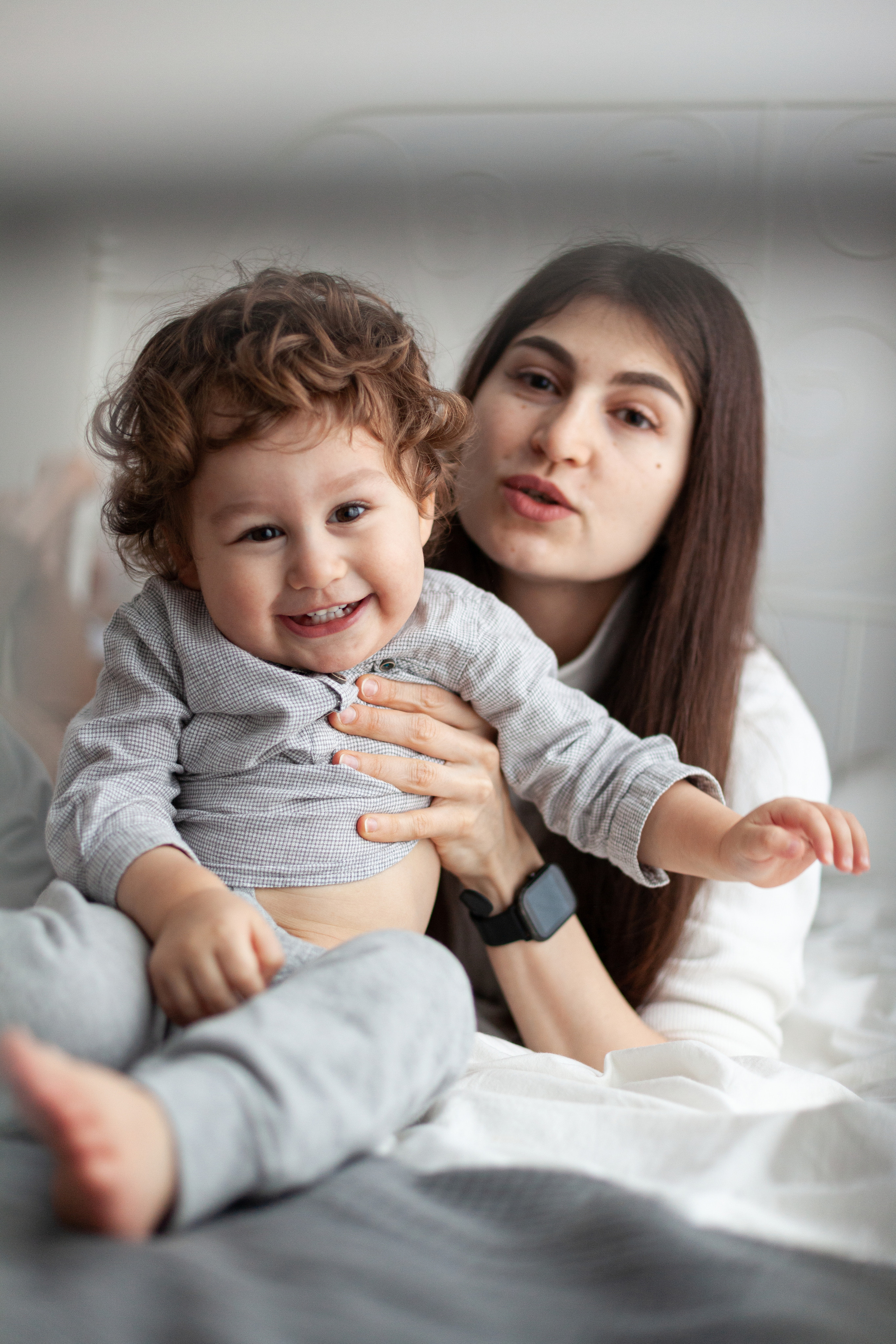 Семейная домашняя фотосессия. Детский и контент фотограф Надя Волкова Санкт-Петербург