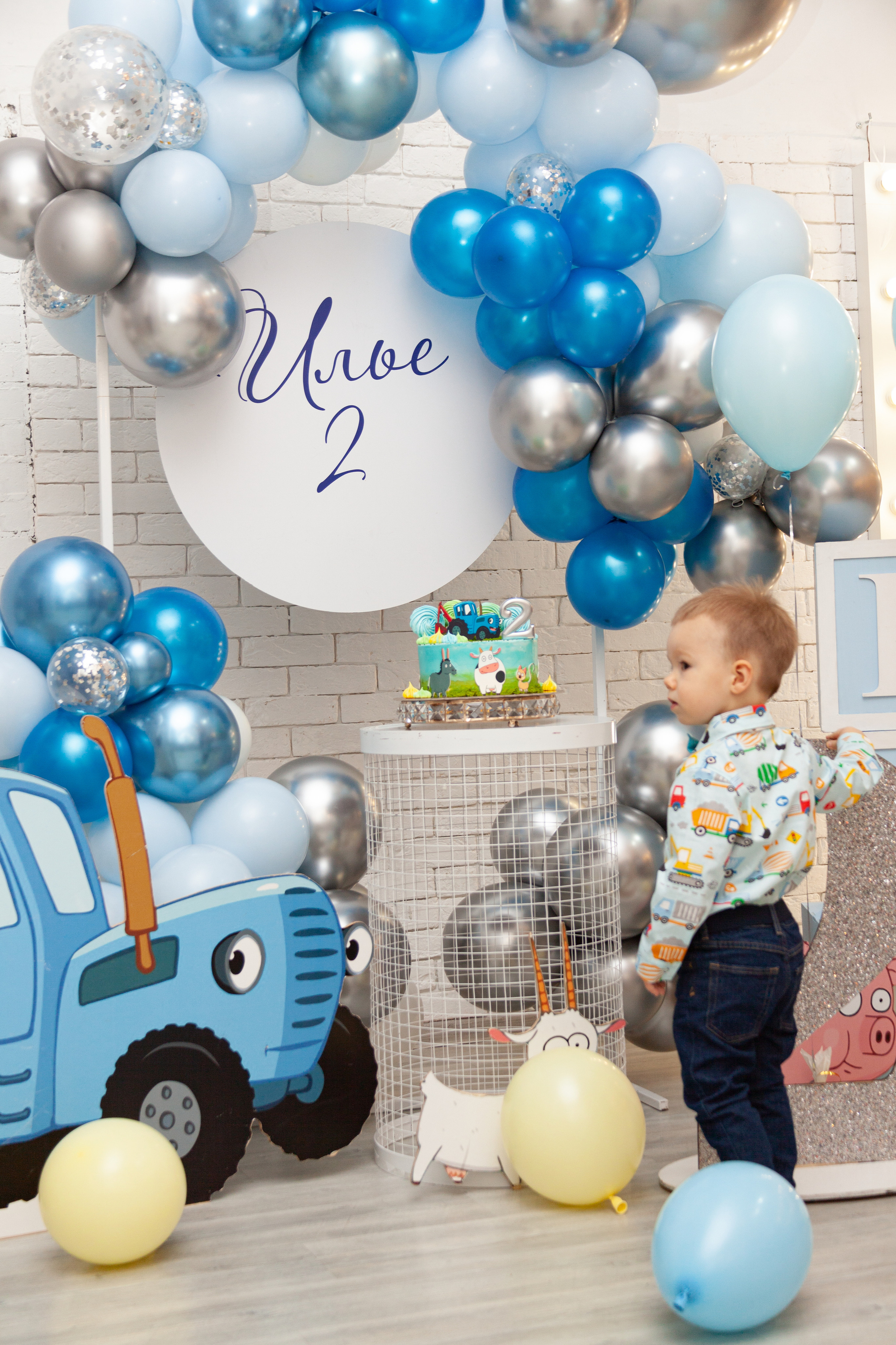 День рождения Ильи, 2 годика. Детский и контент фотограф Надя Волкова Санкт-Петербург