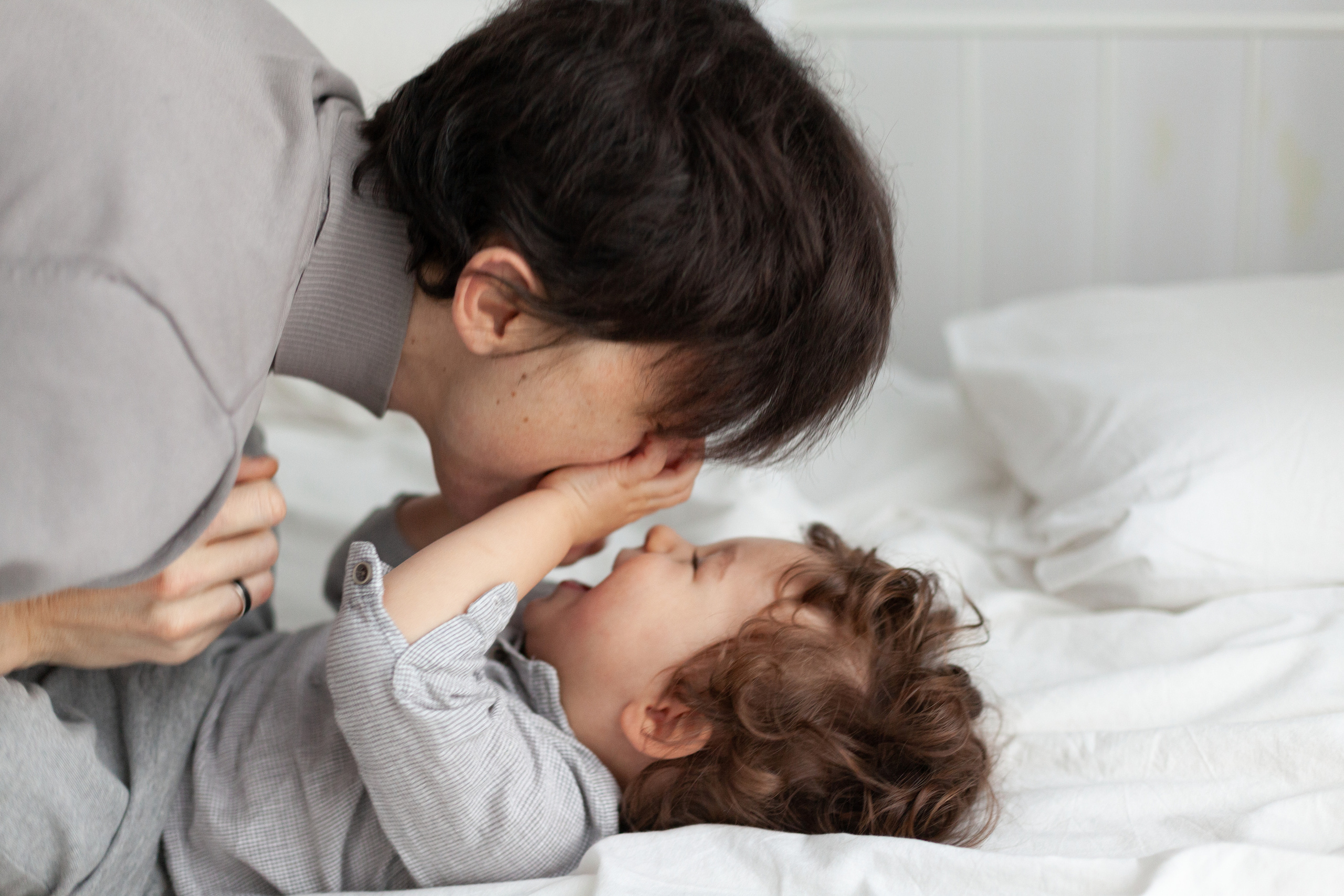 Семейная домашняя фотосессия. Детский и контент фотограф Надя Волкова Санкт-Петербург