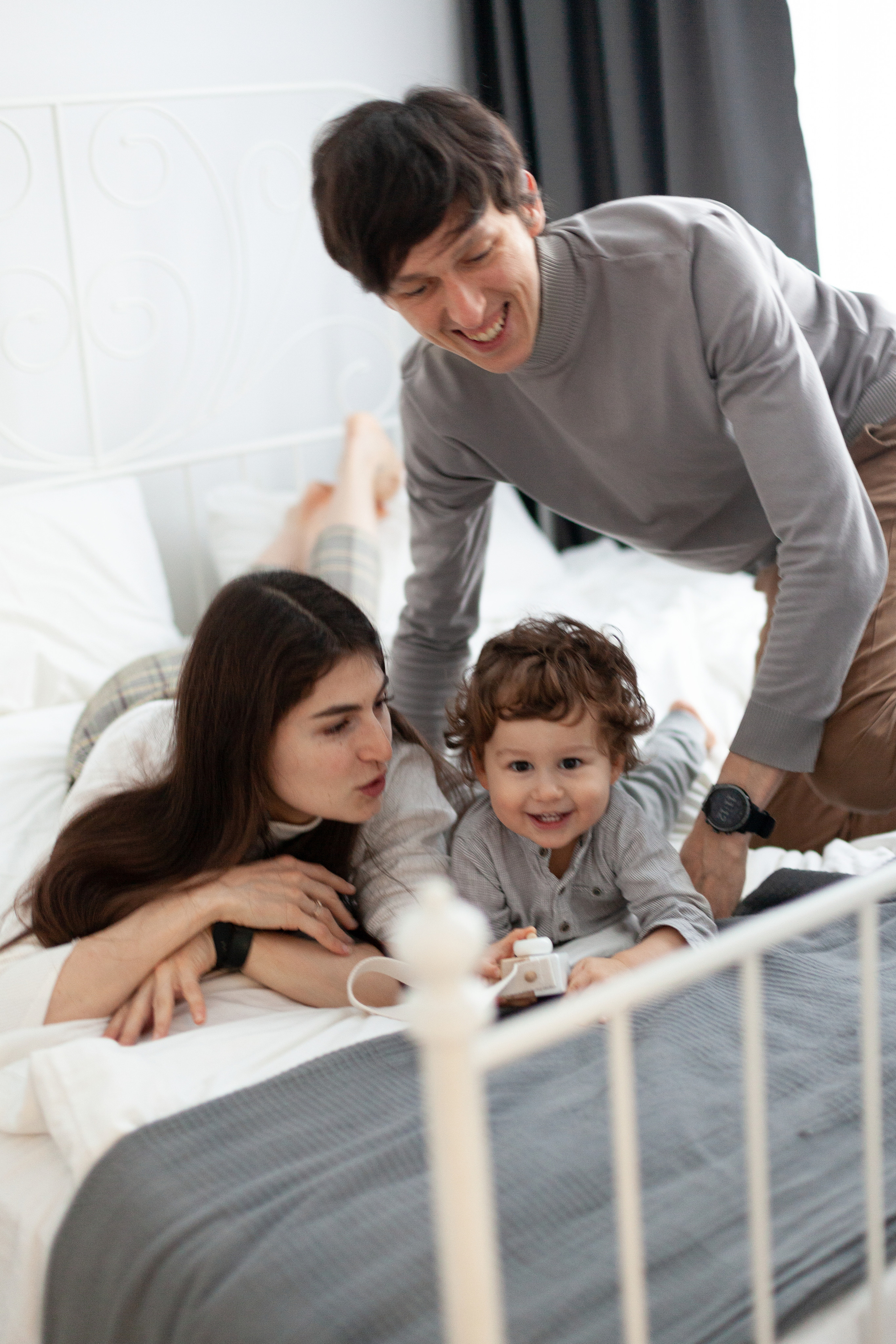 Семейная домашняя фотосессия. Детский и контент фотограф Надя Волкова Санкт-Петербург