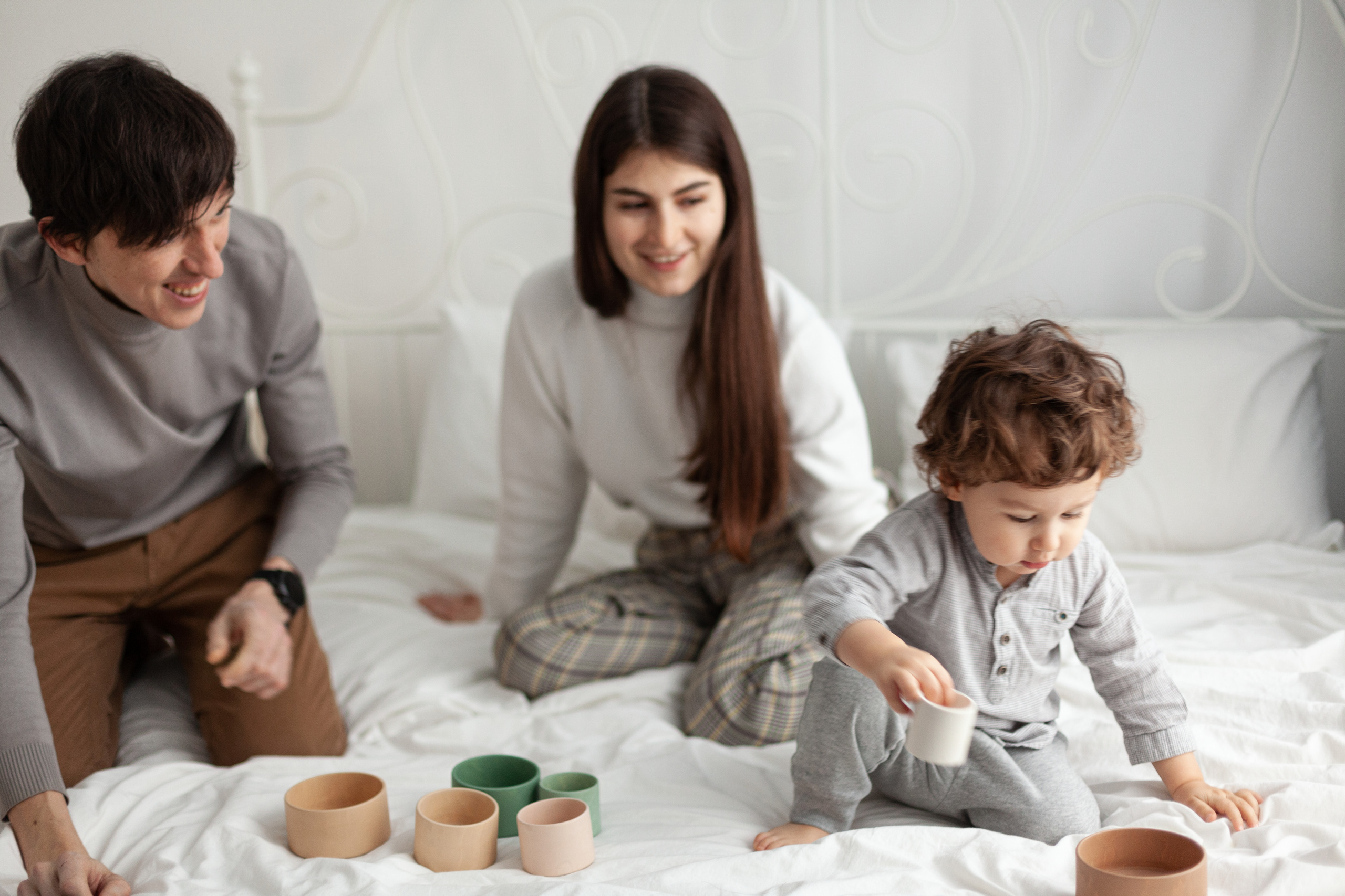 Семейная домашняя фотосессия. Детский и контент фотограф Надя Волкова Санкт-Петербург