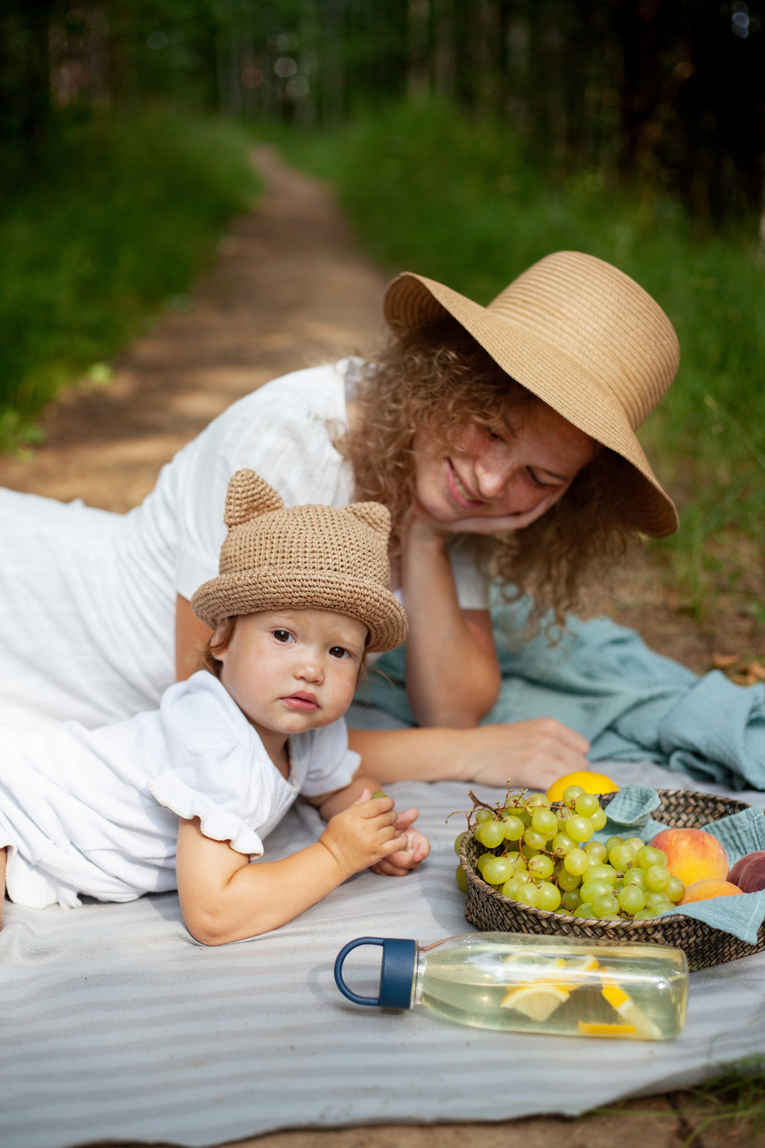 Летняя фотосессия для мамы и дочки. Детский и контент фотограф Надя Волкова Санкт-Петербург