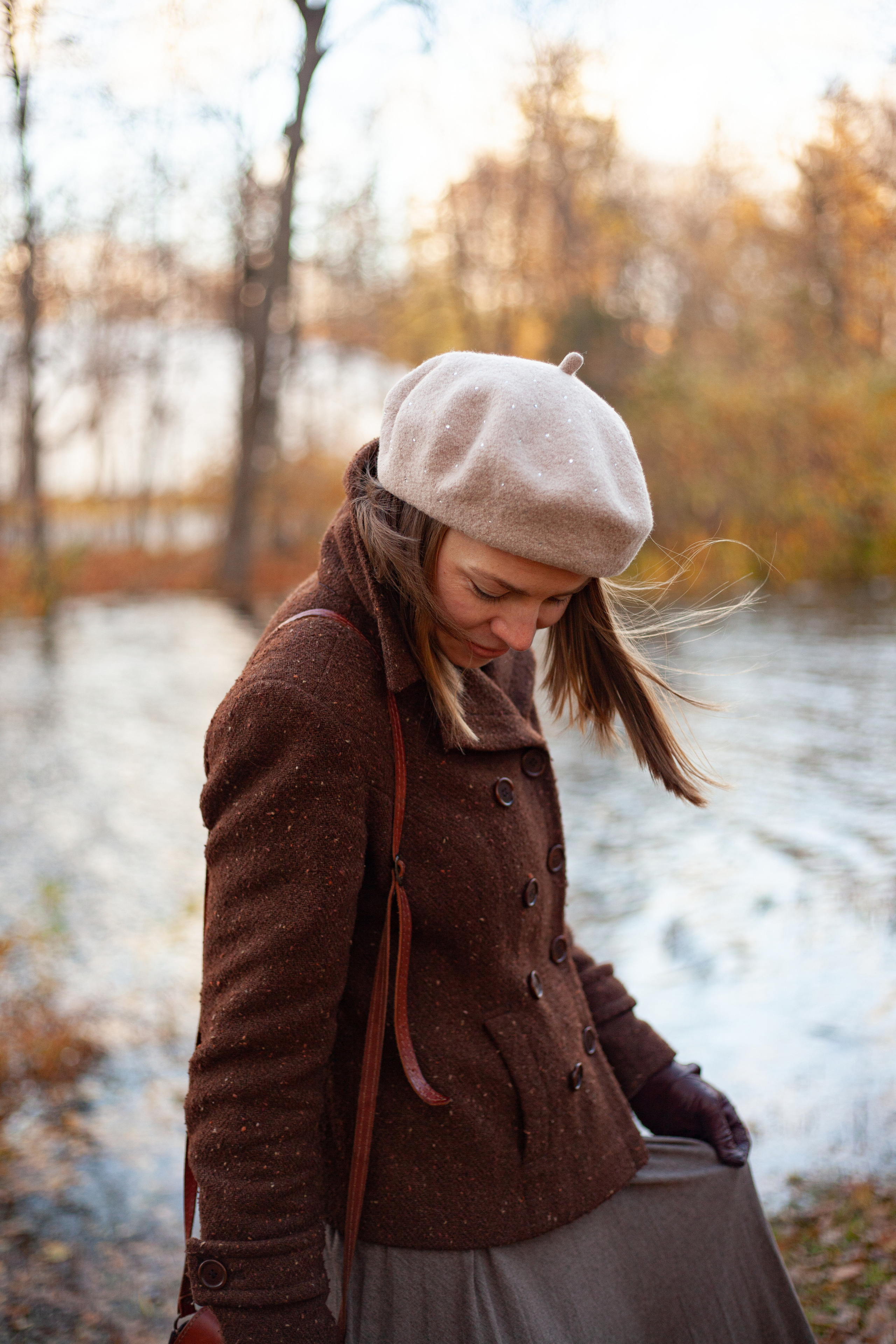 Осенняя фотосессия семьи с ребенком на острове Елагин. Детский и контент фотограф Надя Волкова Санкт-Петербург