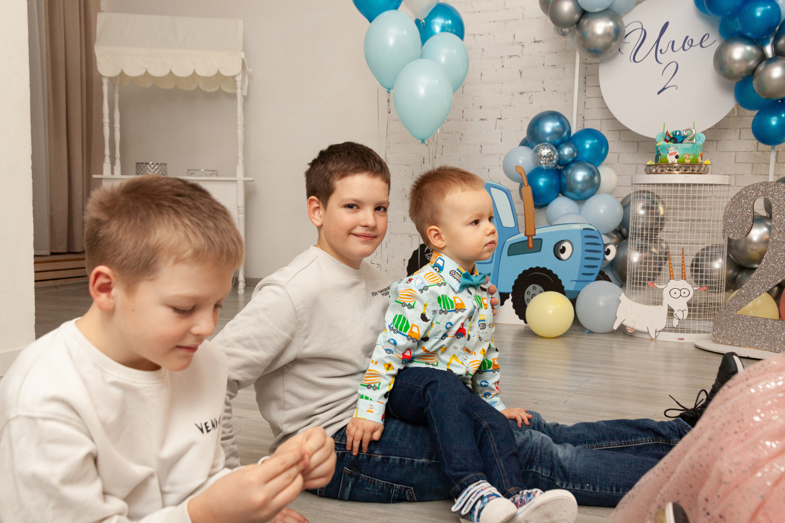 День рождения Ильи, 2 годика. Детский и контент фотограф Надя Волкова Санкт-Петербург