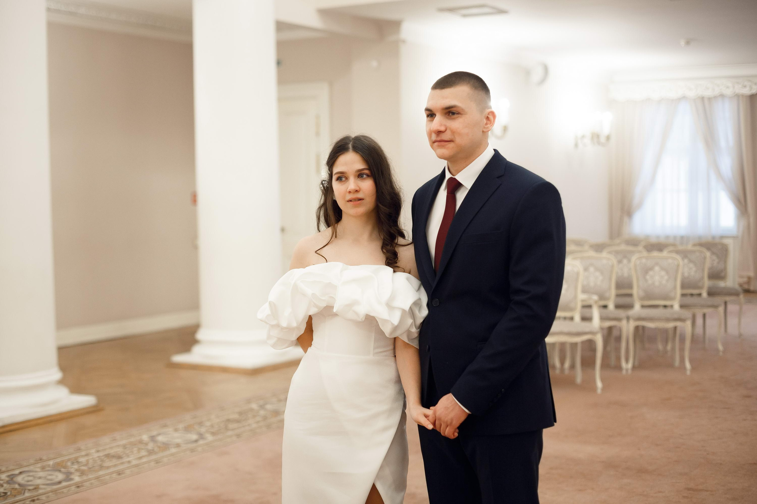 Зимняя свадьба в Пушкине. Свадебный фотограф Игорь Брундасов 8PHOTO на свадьбу венчание загс СПб