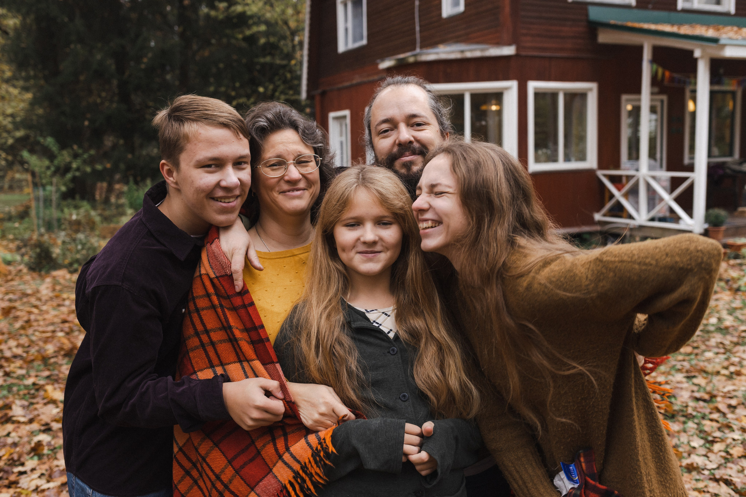 Five o'clock (история большой семьи). Семейный фотограф в Москве