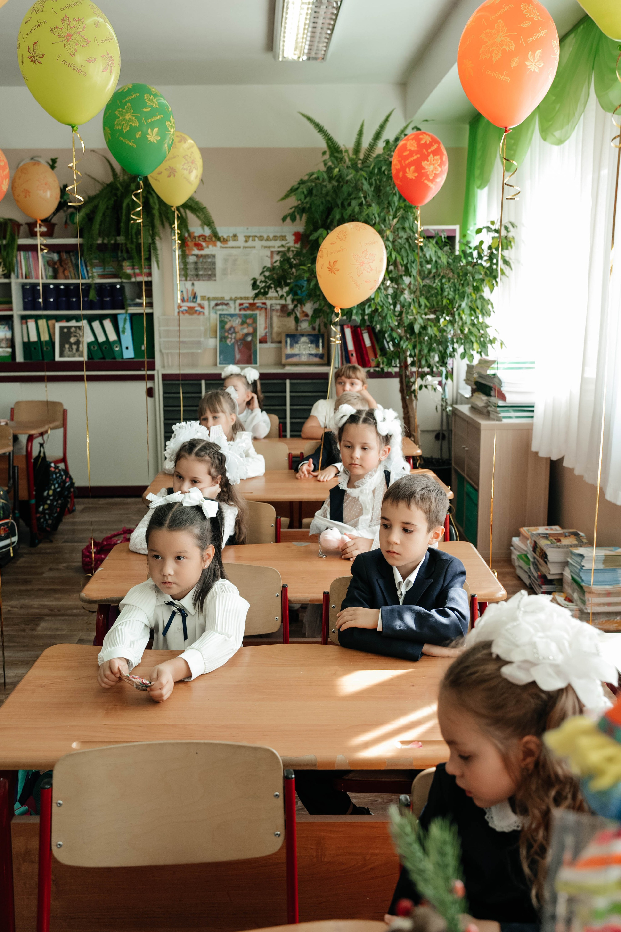 1 сентября, 1-й класс. Свадебный фотограф Москва Александра Аверкова