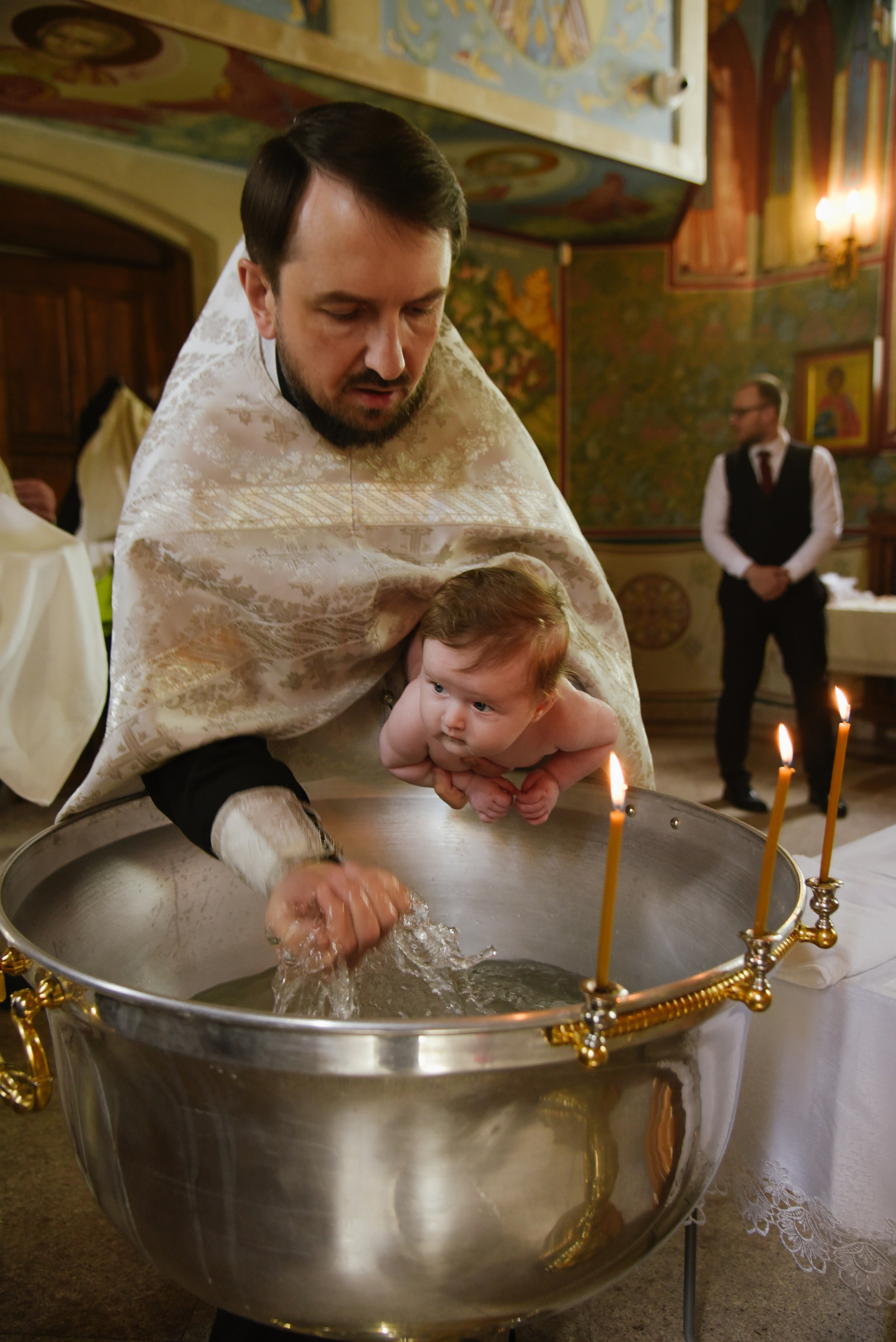 Таинство крещения Виктории. Фотограф Лола Волна, город Москва