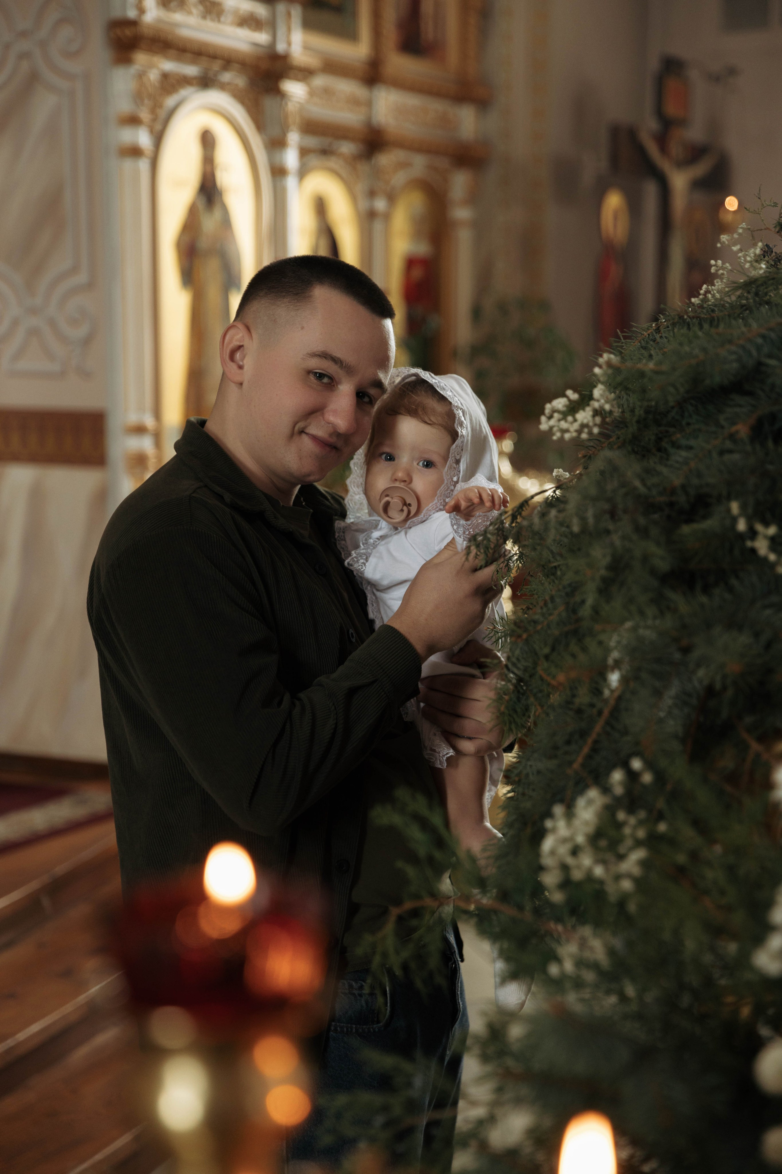 Таинство Крещения Владиславы. Фотограф Сальск Катерина