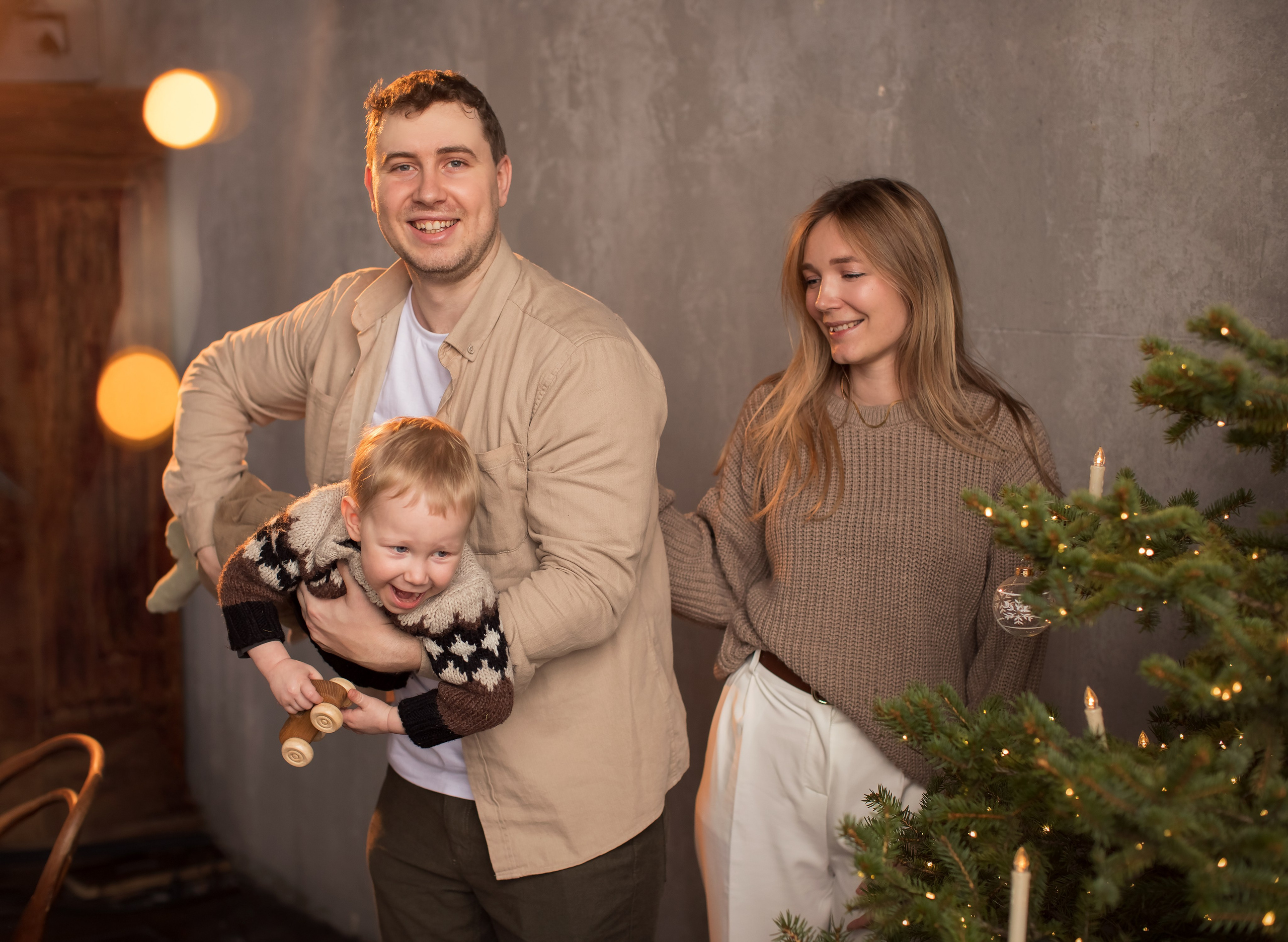 В теплых огоньках. Семейный и детский фотограф в Саратове Полина Коткина