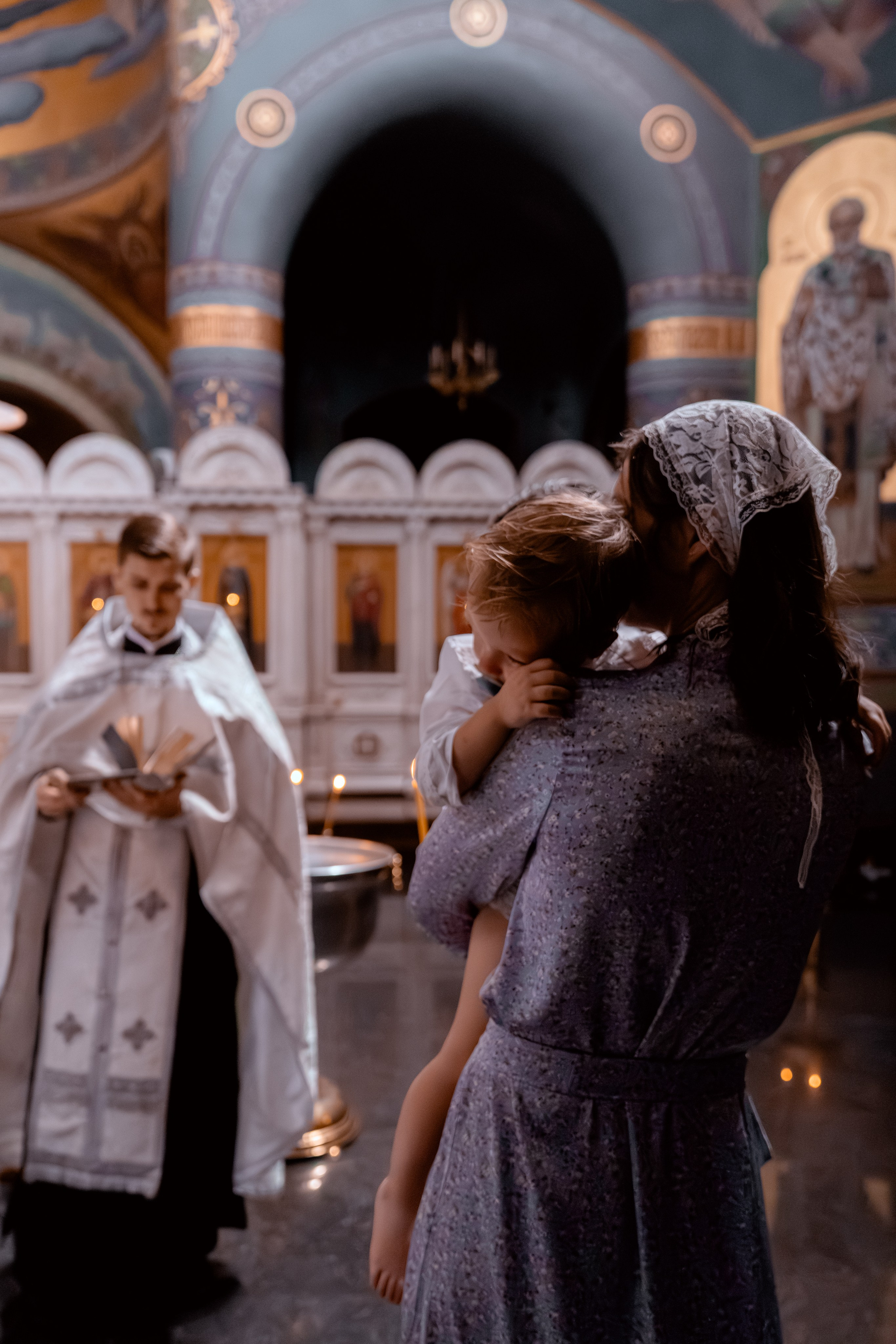 Крещение Матвея. Репортажный фотограф в Красной Поляне и Сочи Павлюченко Екатерина