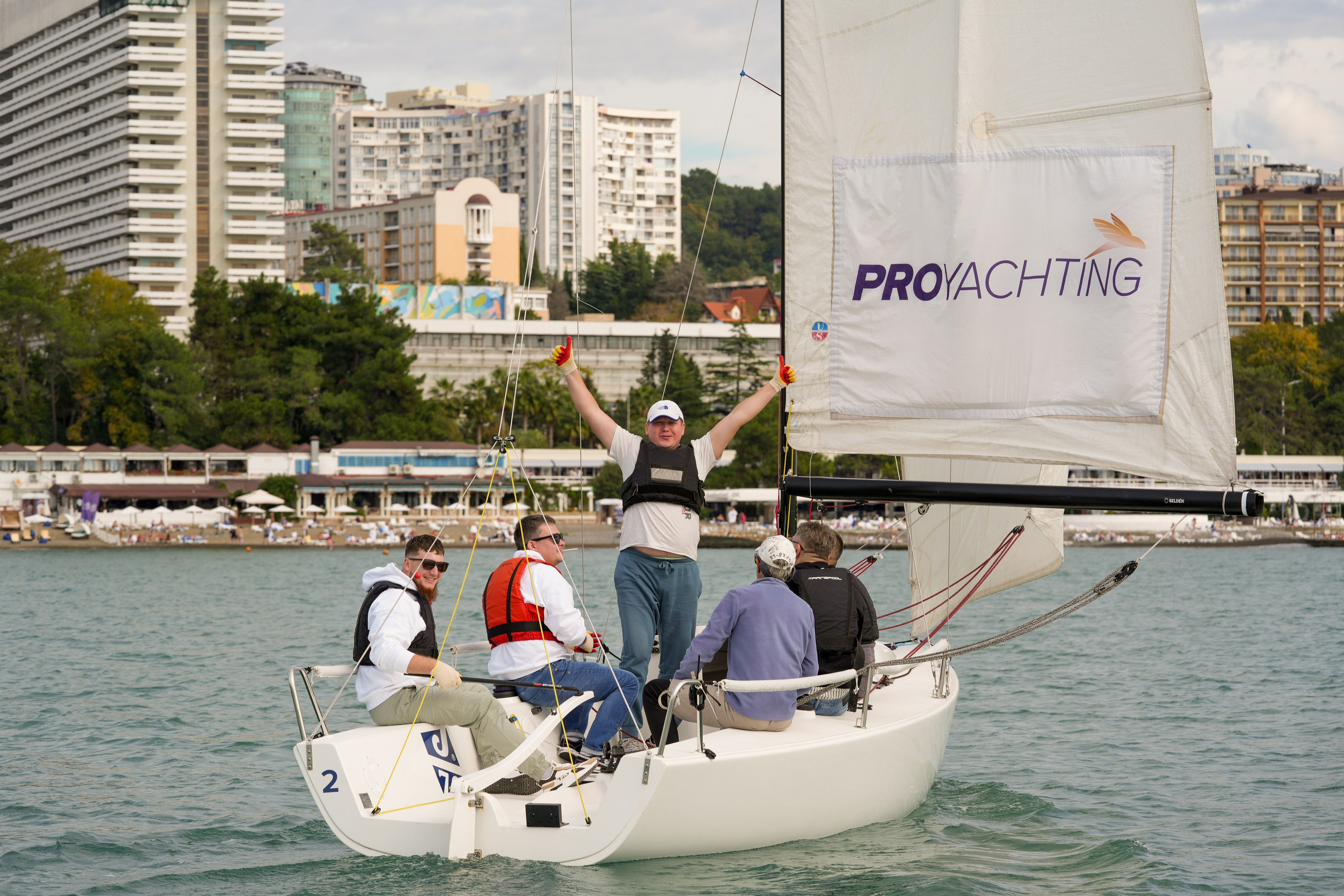 Яхтенная регата для компании Агрегатка. Репортажный фотограф в Красной Поляне и Сочи Павлюченко Екатерина