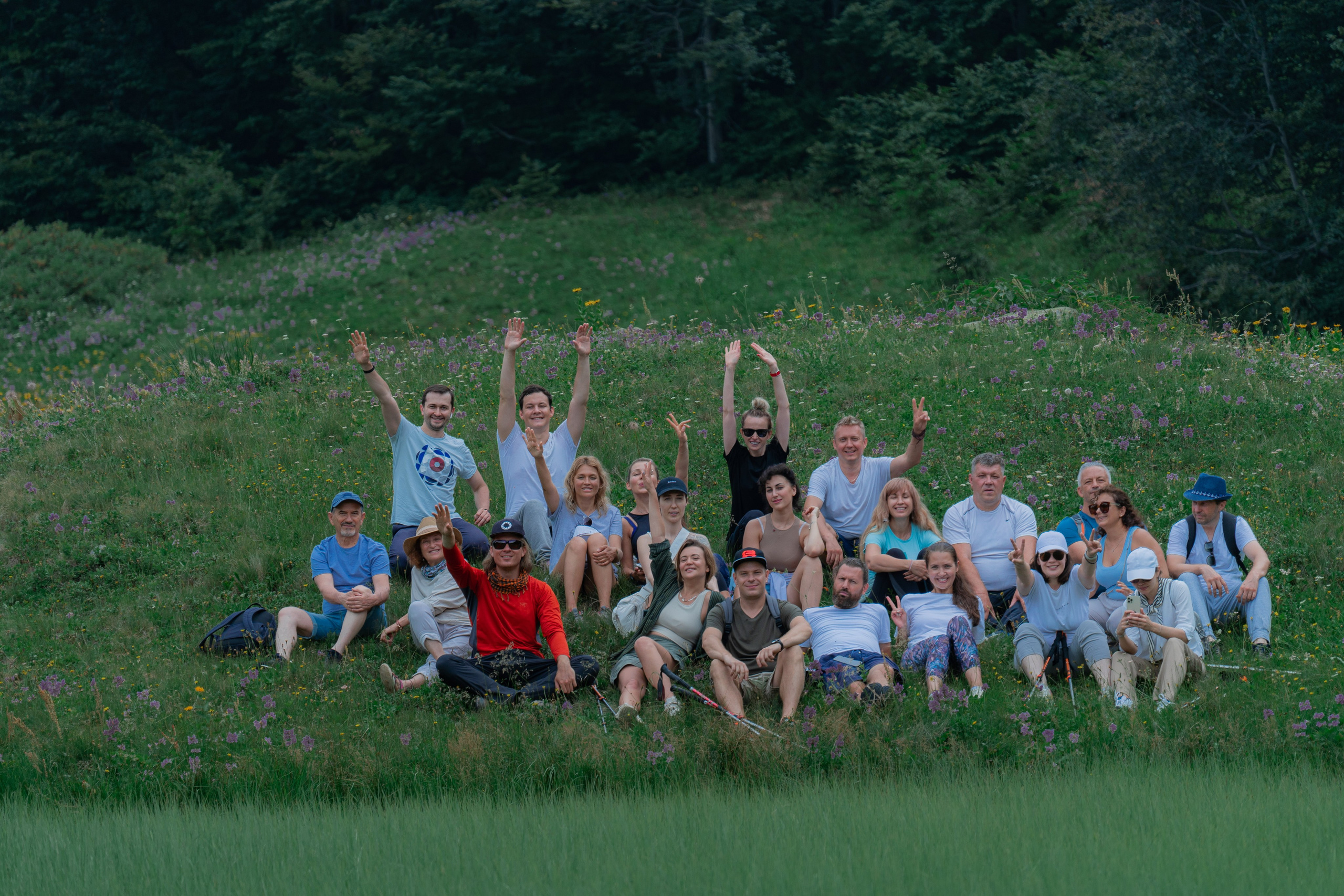 Психологический тренинг на озере Зеркальное. Репортажный фотограф в Красной Поляне и Сочи Павлюченко Екатерина