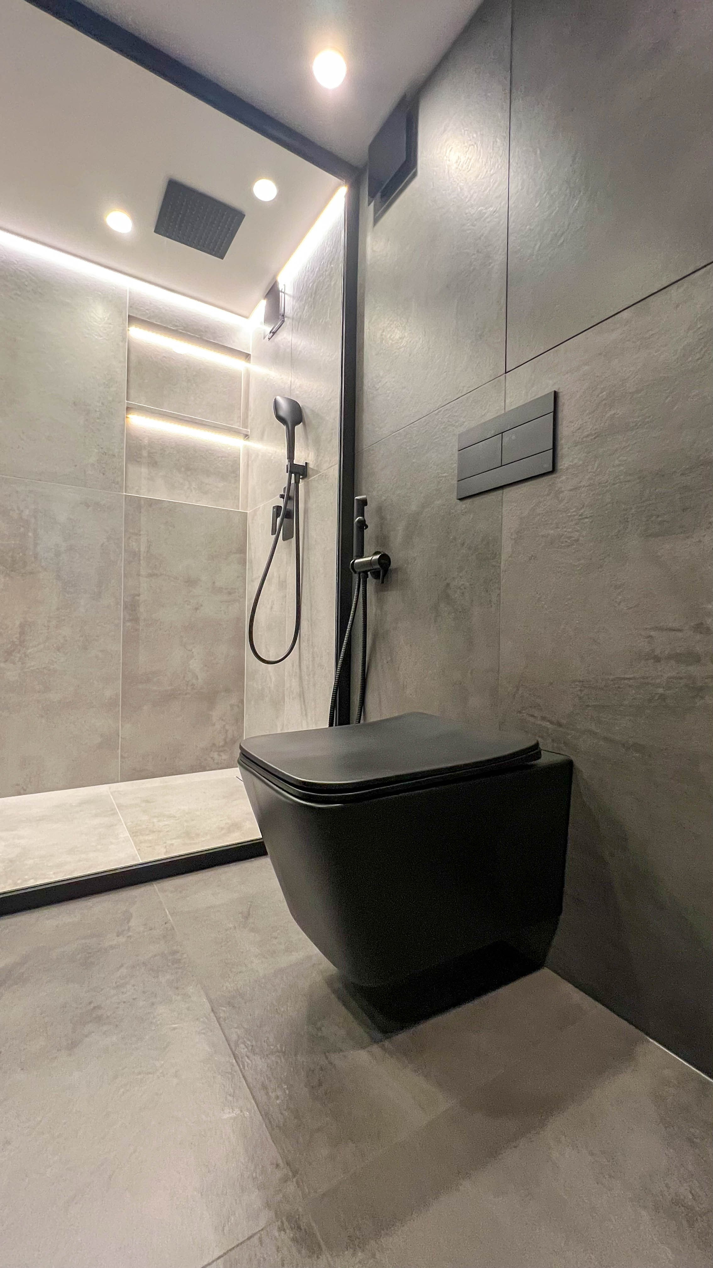 The apartment is on two levels. Fotograf Dmitrii Donets