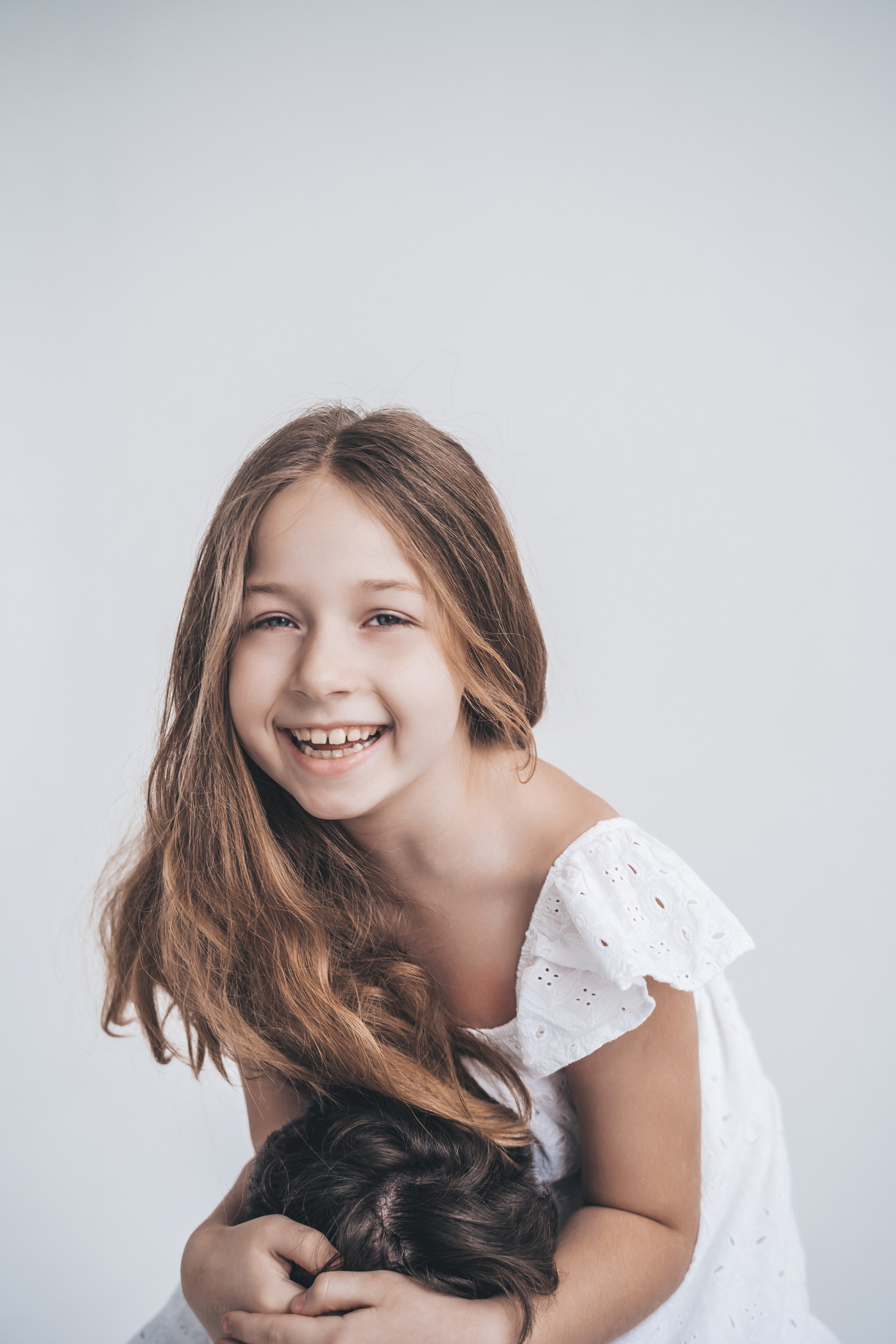 Семейная фотосессия в студии. Минимализм. Фотограф в Самаре Екатерина Кроз