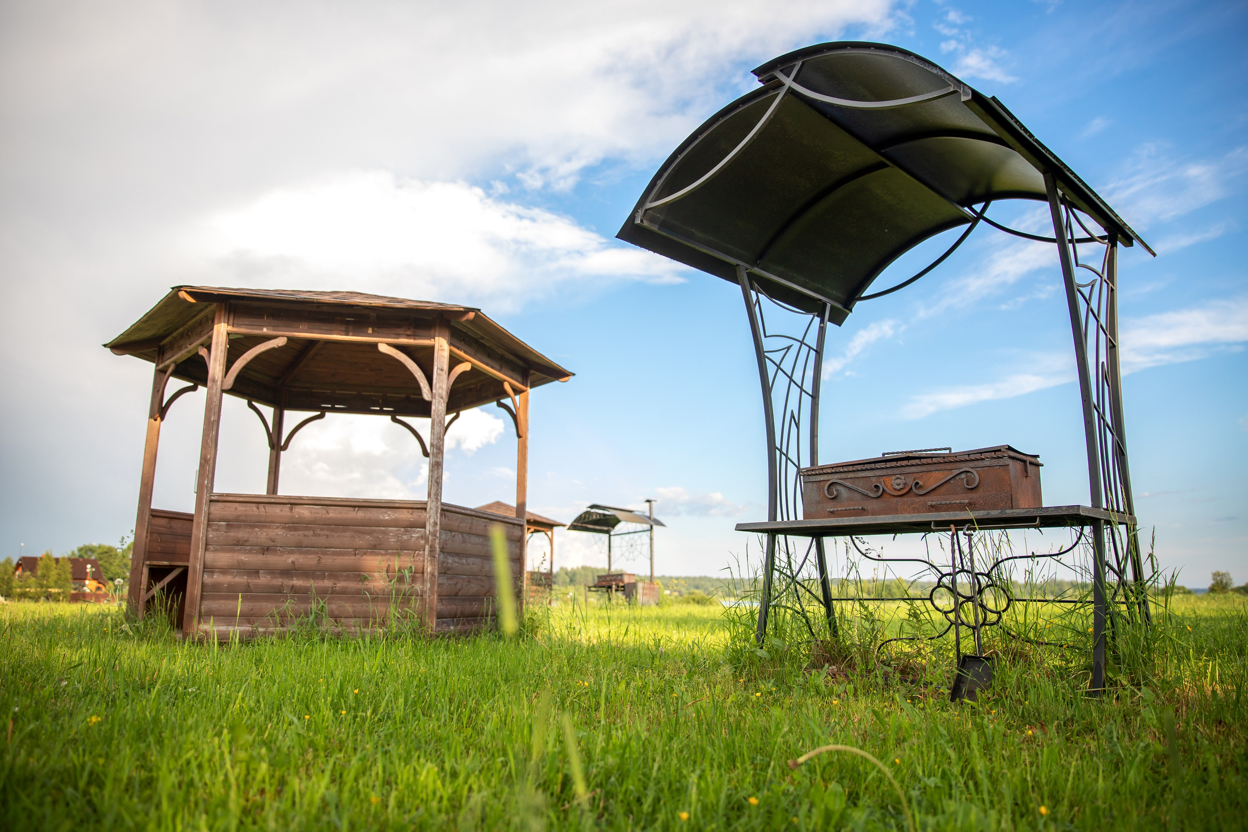 База отдыха в Тверской области. Территория. Фотограф недвижимости и контент-съемки в СПб