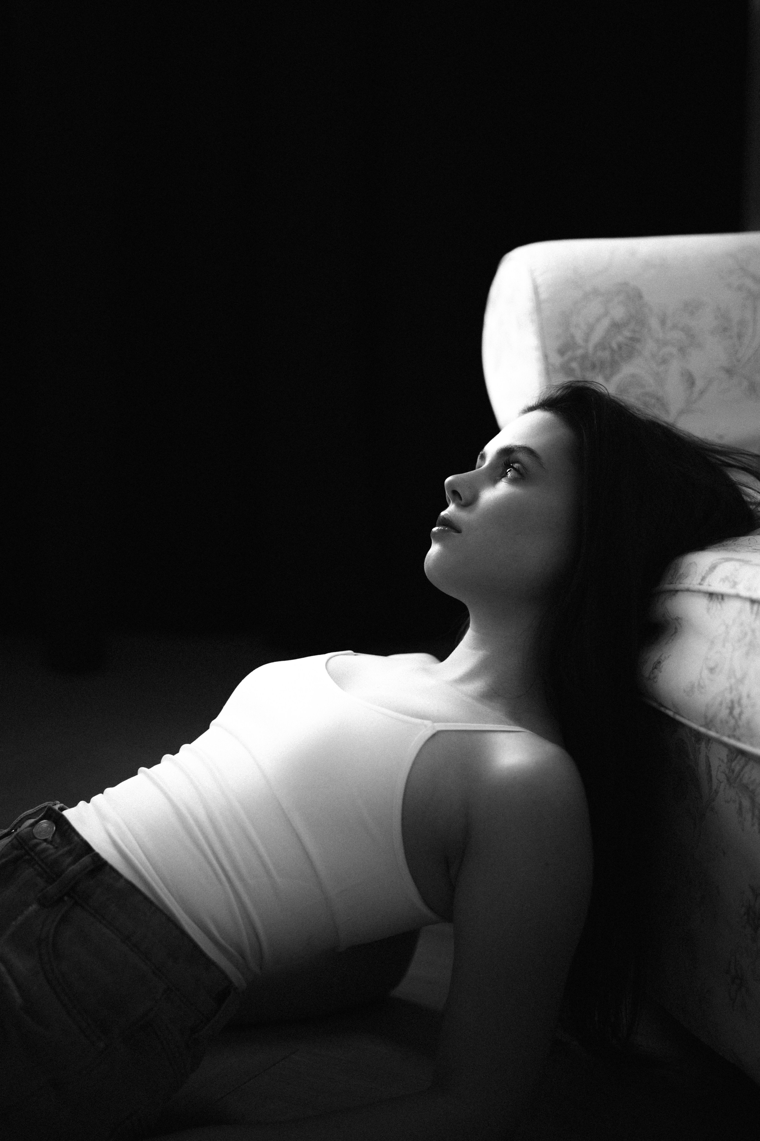 женский портрет, фотосессия Новосибирск, женская фотосессия в Новосибирске, женский фотограф, фотосессия в студии, красивая девушка