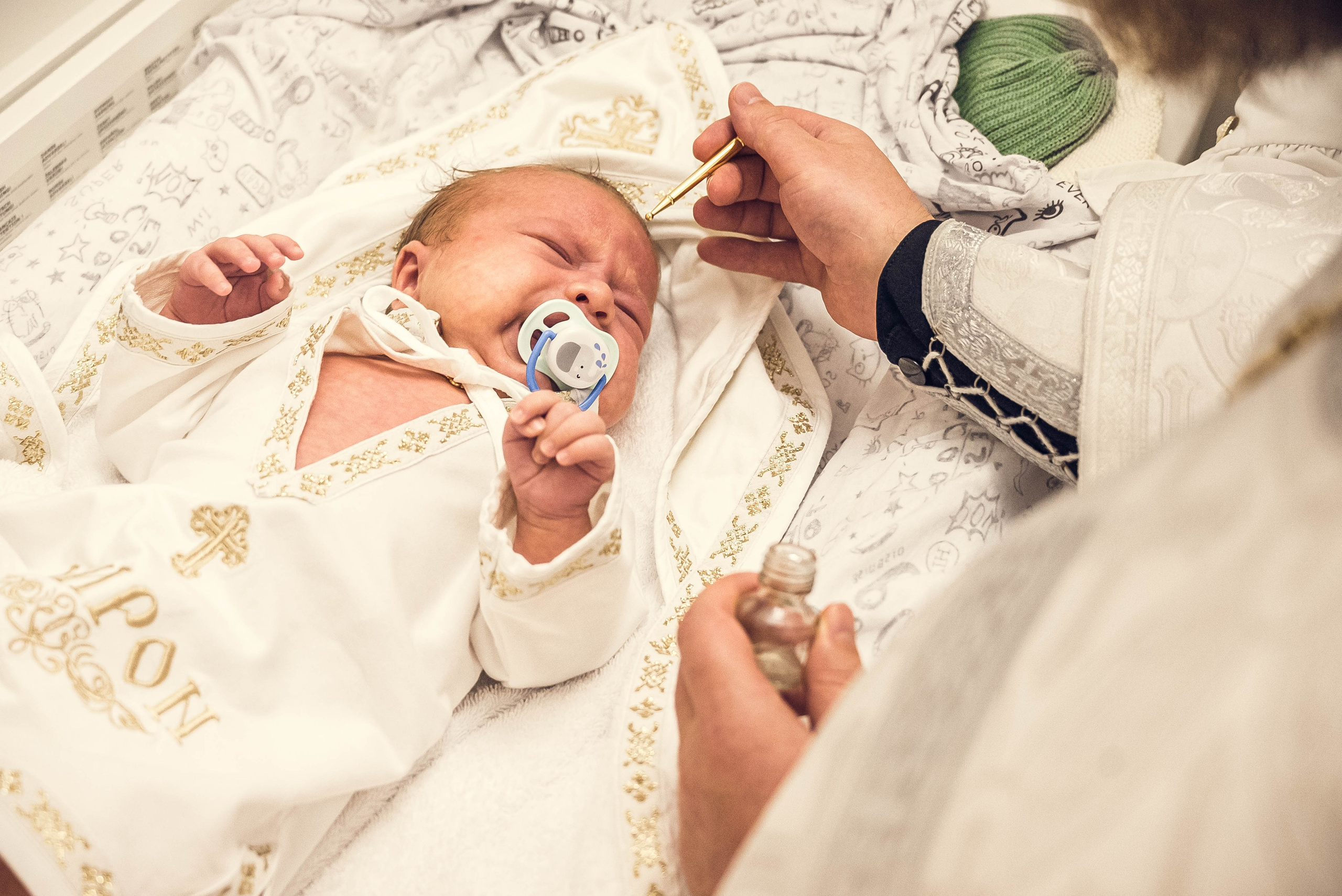 Крещение Мирона. Семейный и детский фотограф Москва