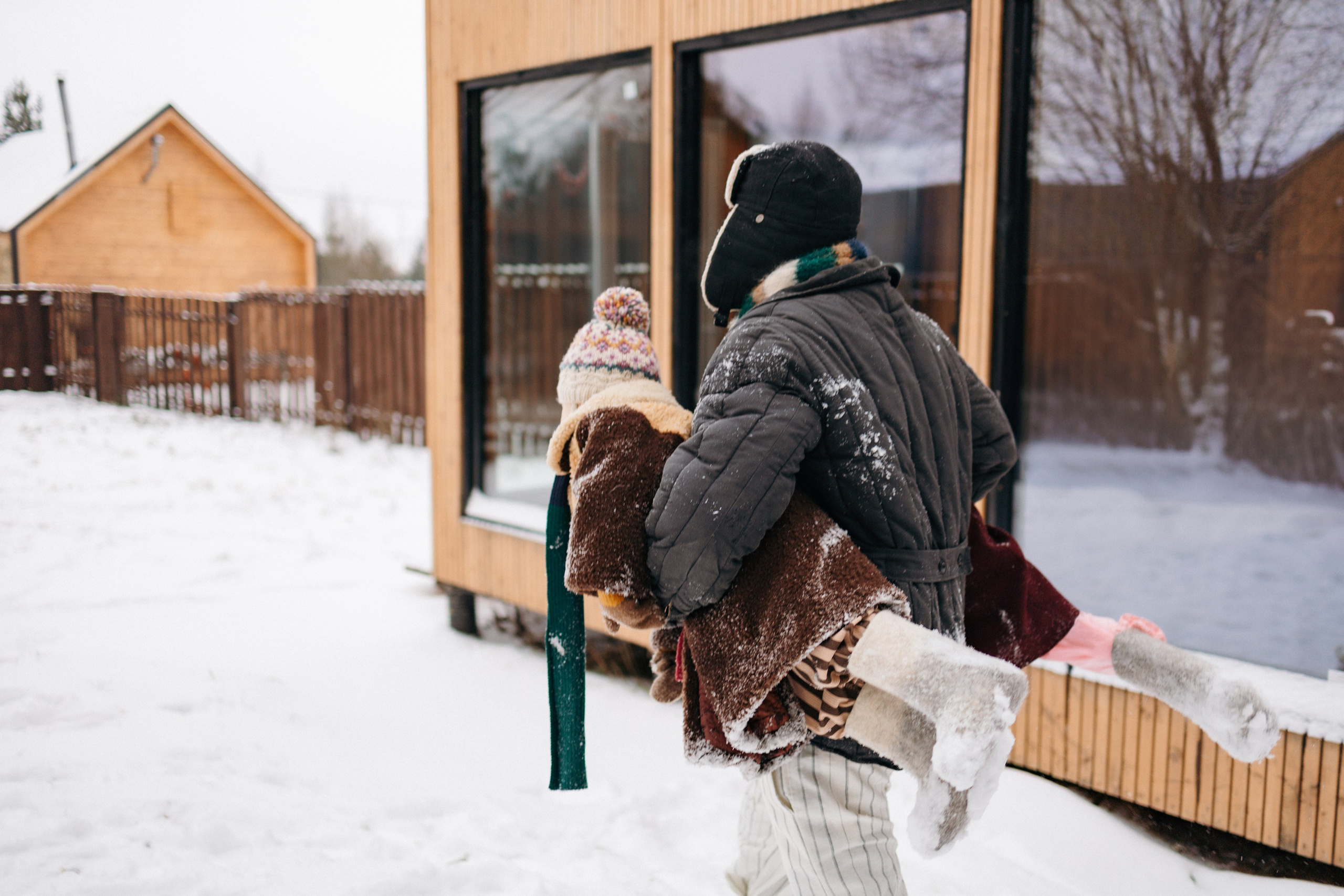 Зима в глэмпинге. Ваш фотограф