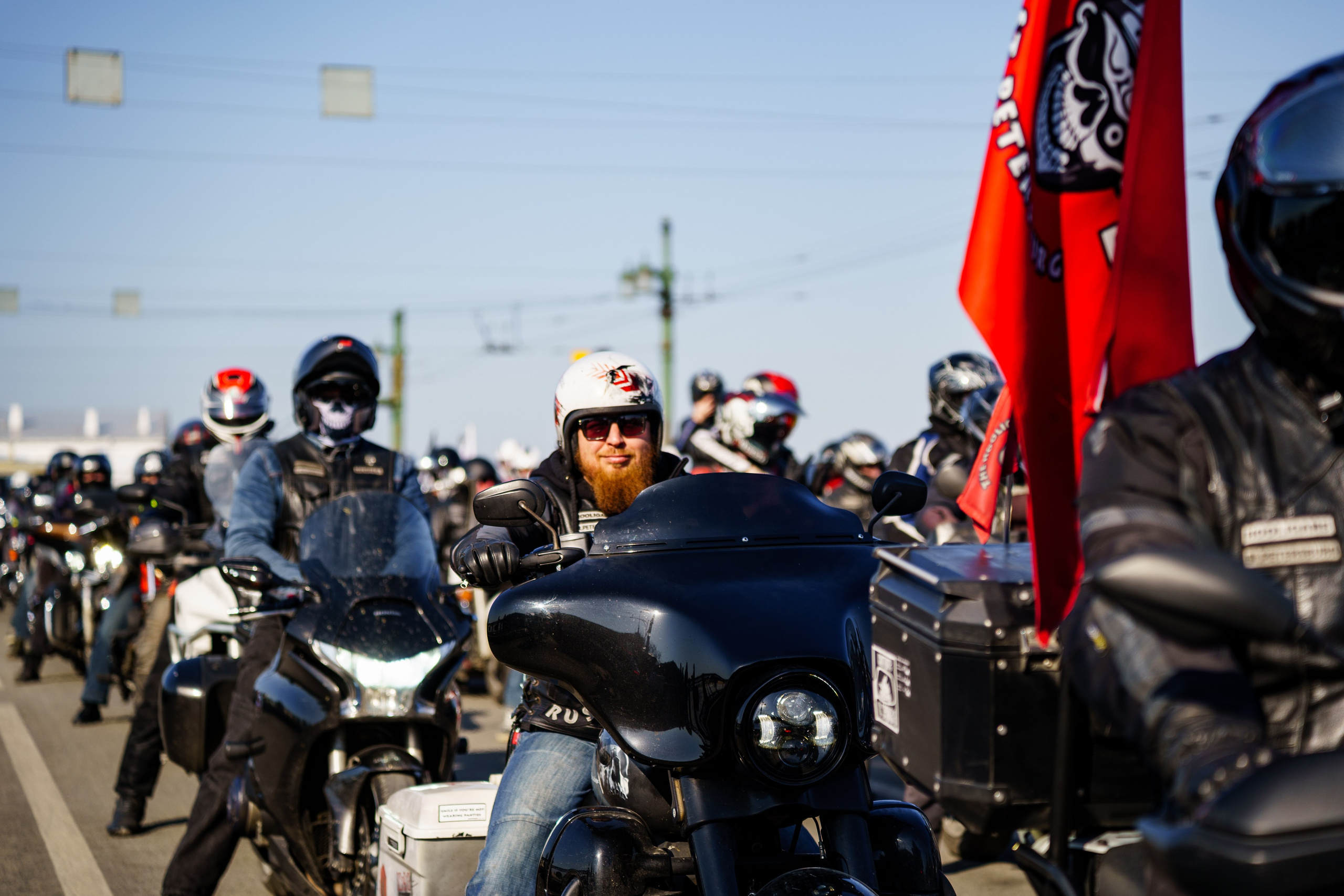 Прохват мотоклуба Norman Riders ч.1. Концертный и репортажный фотограф в Санкт-Петербурге Слава Пахомов