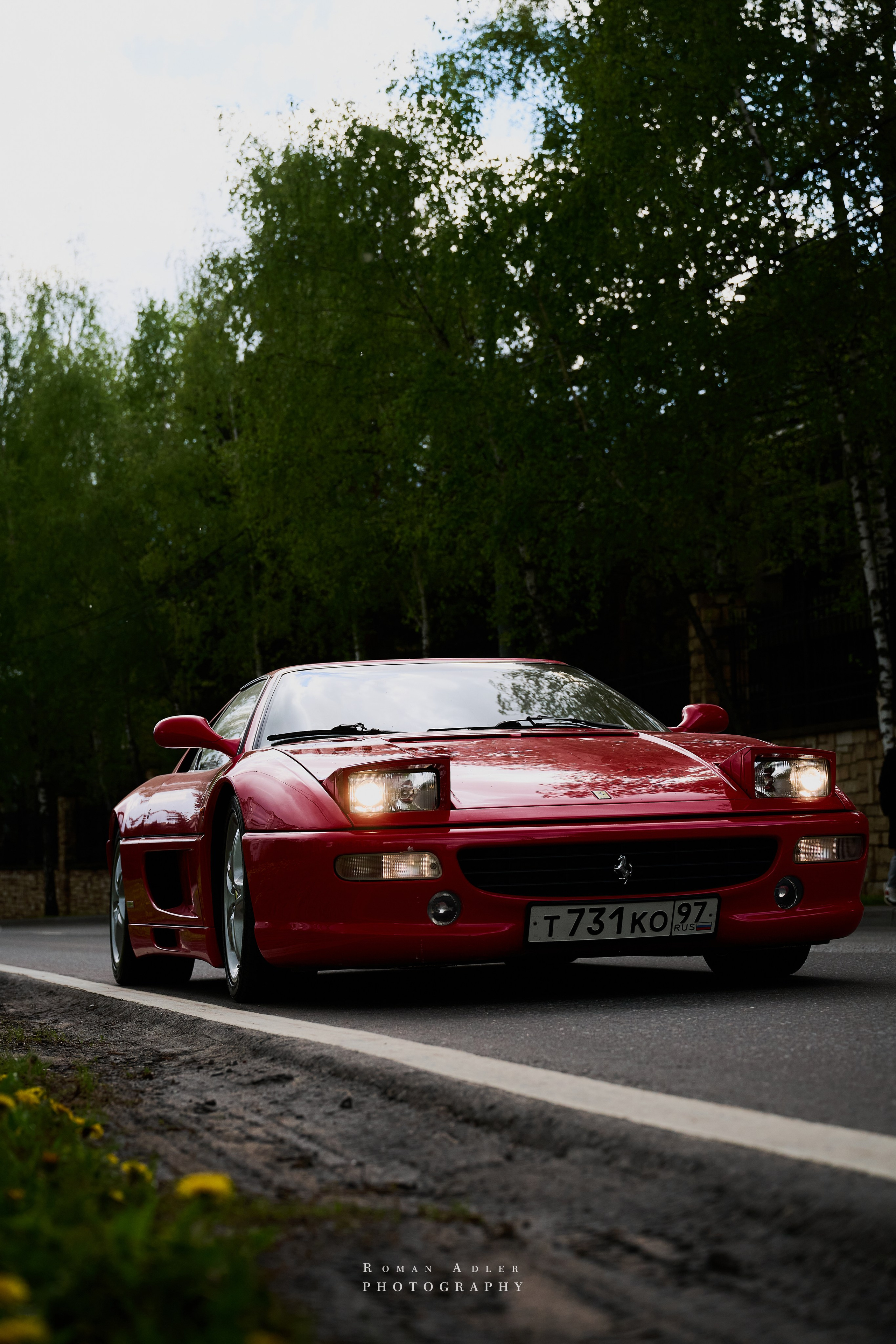 Ferrari 355 GTS. Фотограф Роман Адлер