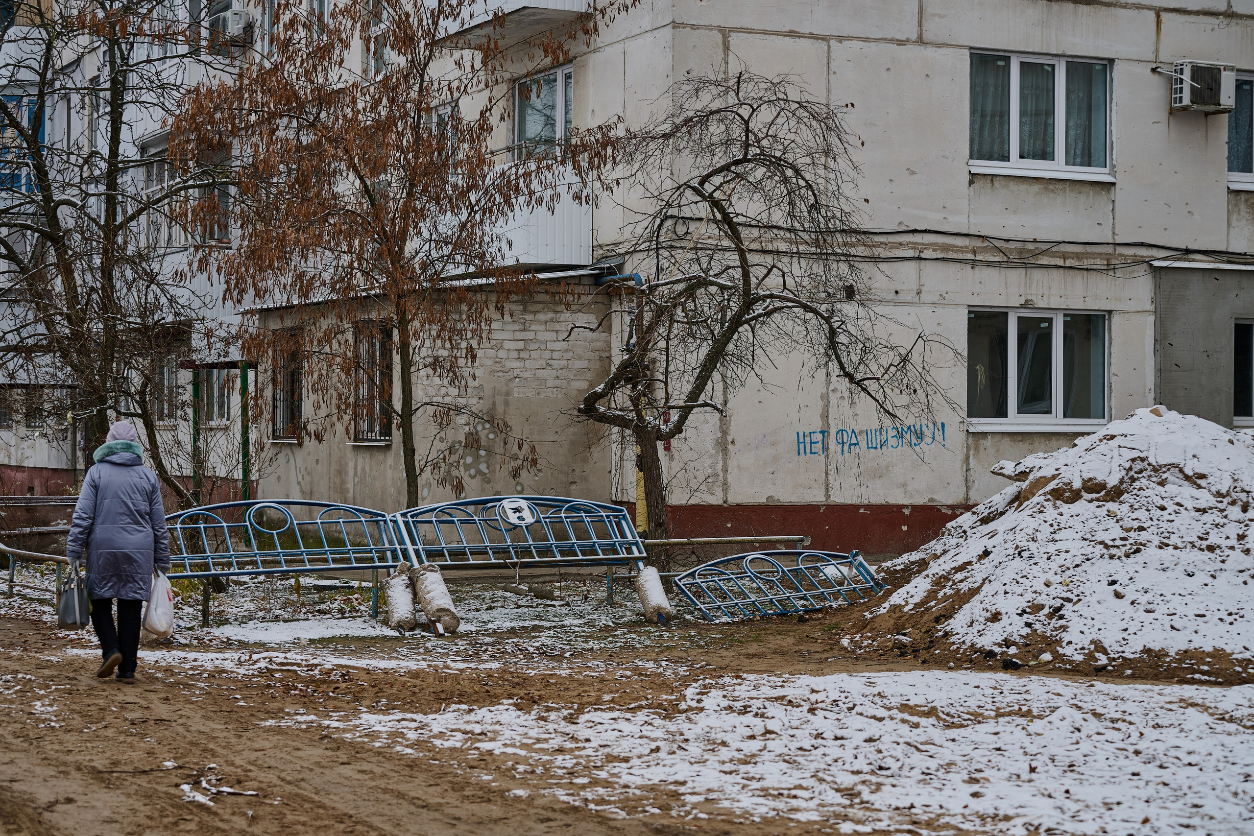 Северодонецк (Луганская область). Декабрь 2024. Фотограф Роман Адлер